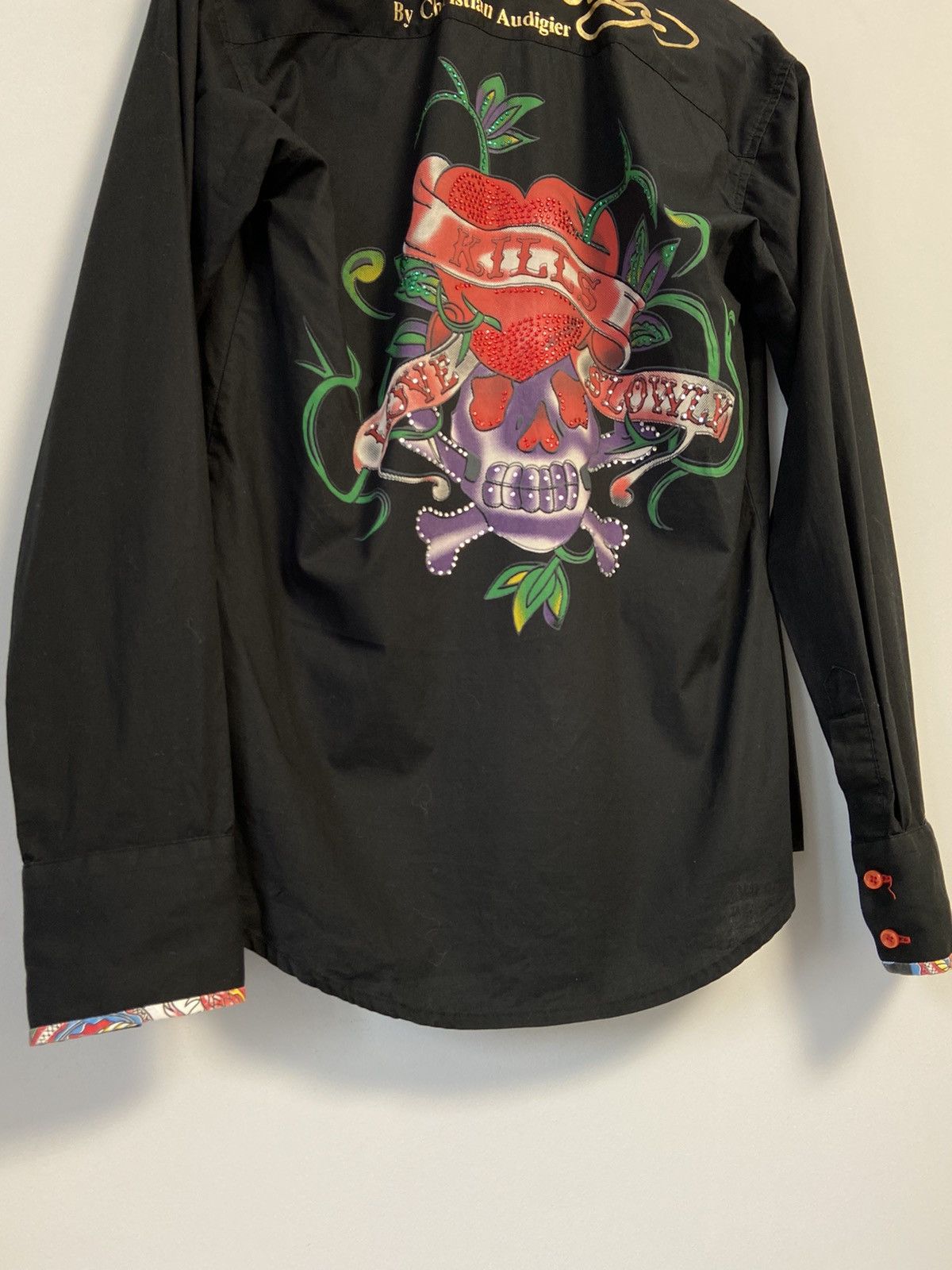 Ed Hardy Ed hardy Vintage Button Up Y2K style hype Size US M / EU 48-50 / 2 - 14 Thumbnail