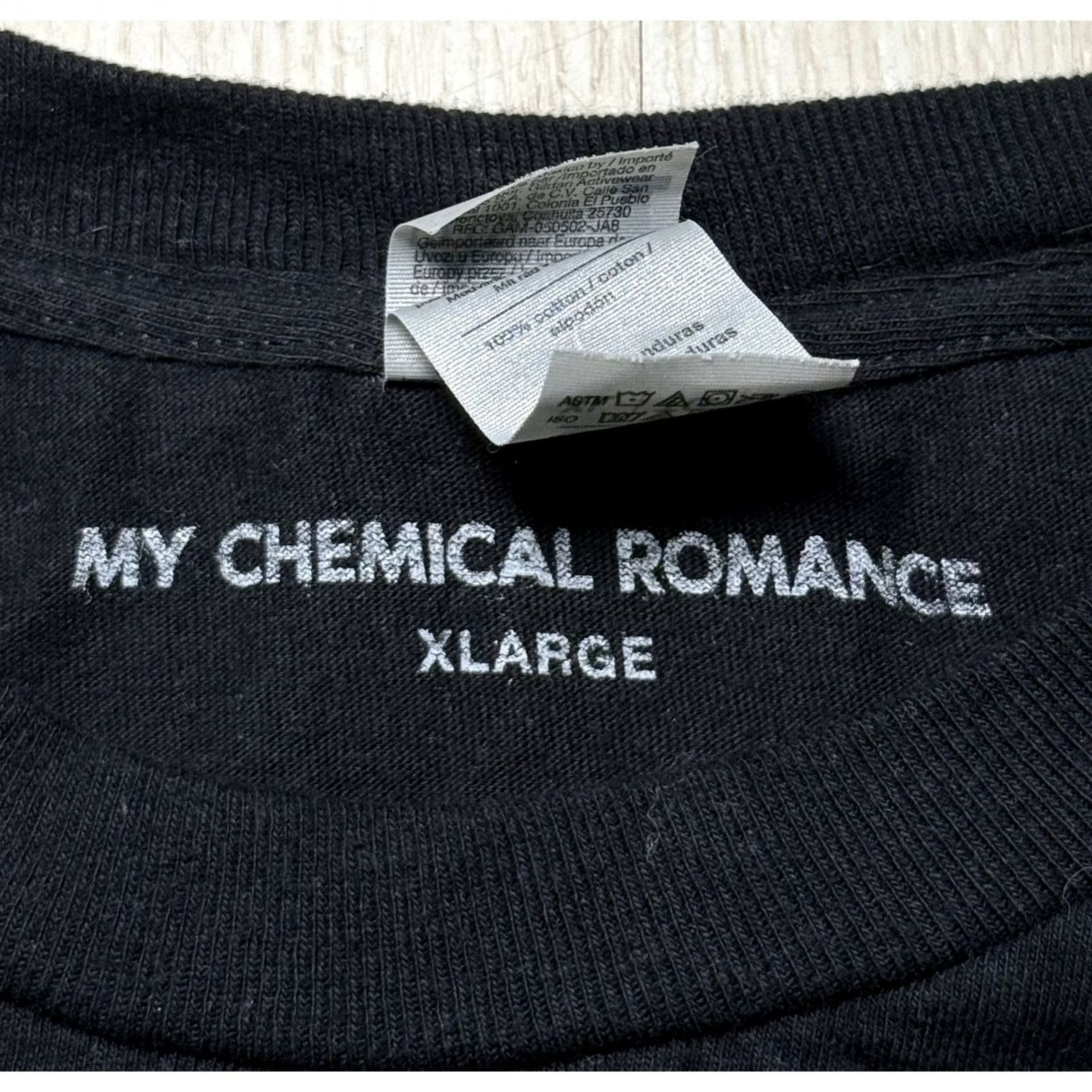 Gildan My Chemical Romance Decay European Tour Longsleeve Shirt XL Black Parade Size US XL / EU 56 / 4 - 7 Thumbnail
