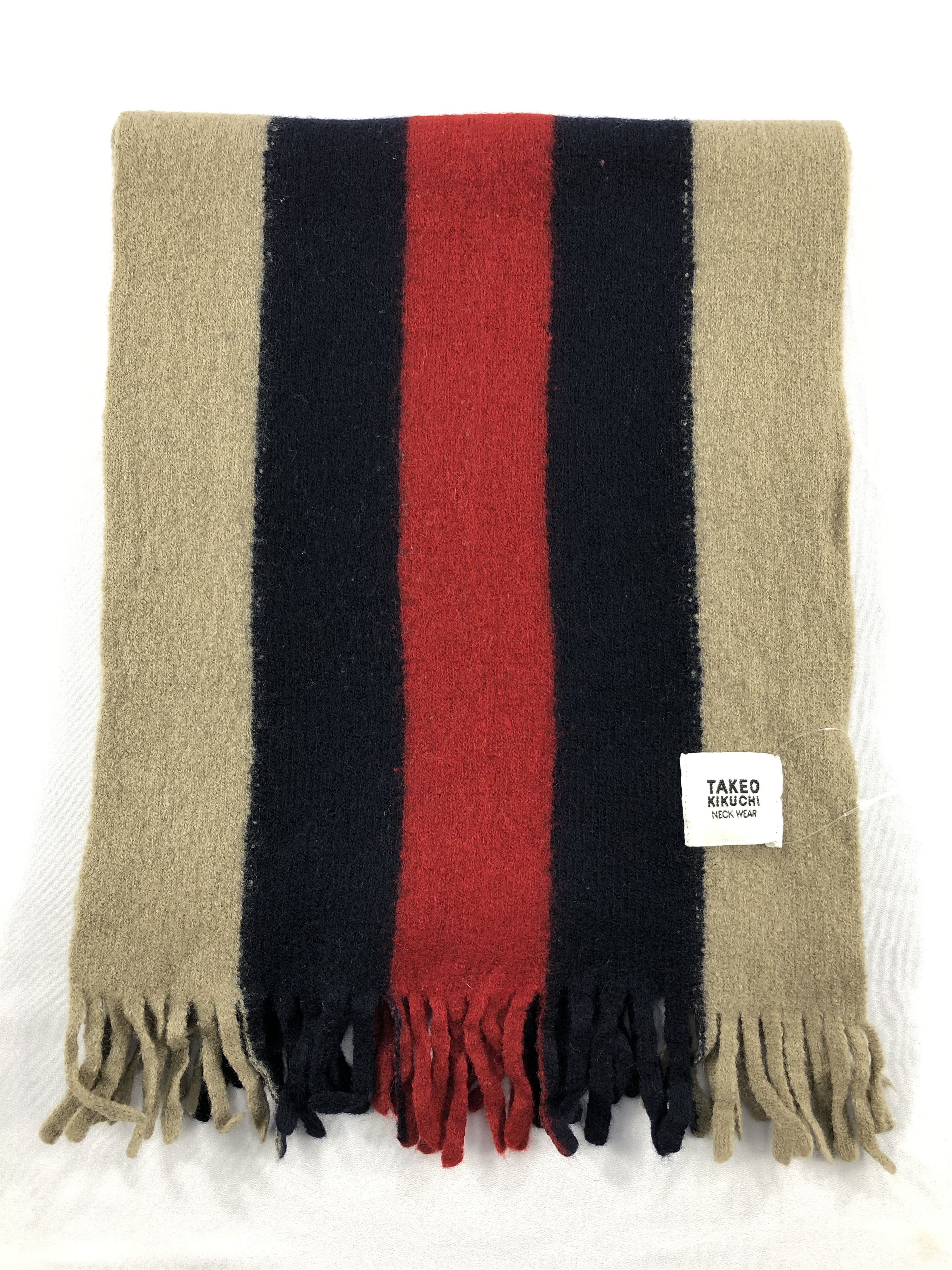 Takeo Kikuchi Vintage Takeo Kikuchi Scarf/Muffler/Neckwear MF1697 Size ONE SIZE - 2 Thumbnail