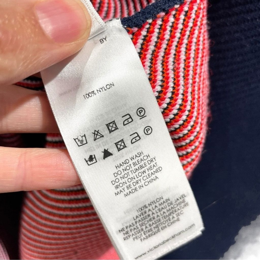Victoria Beckham Victoria Beckham Cherry Print Nylon Sweater in Navy US 6 Size M / US 6-8 / IT 42-44 - 8 Thumbnail