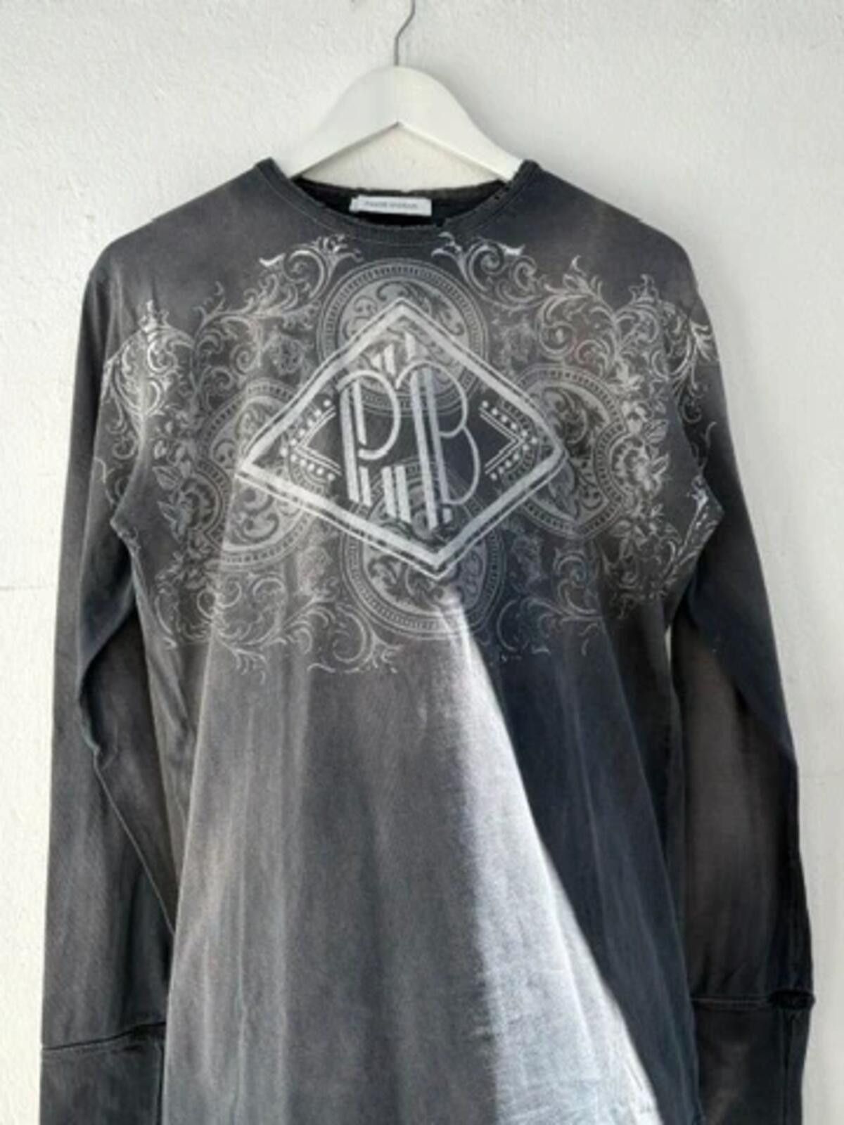 Pierre Balmain Pierre Balmain SS2012 Bleached Longsleeve Size US XS / EU 42 / 0 - 3 Thumbnail