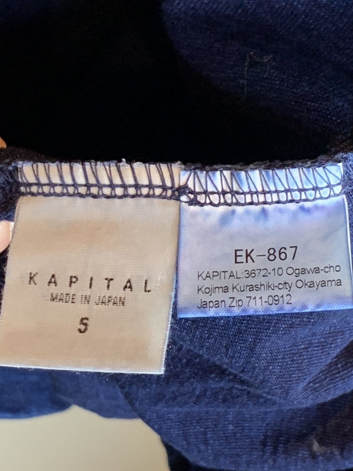 Kapital Kountry *RARE* Kapital Kountry Kakashi Smiley Cardigan Sweater Shawl Size US L / EU 52-54 / 3 - 10 Thumbnail