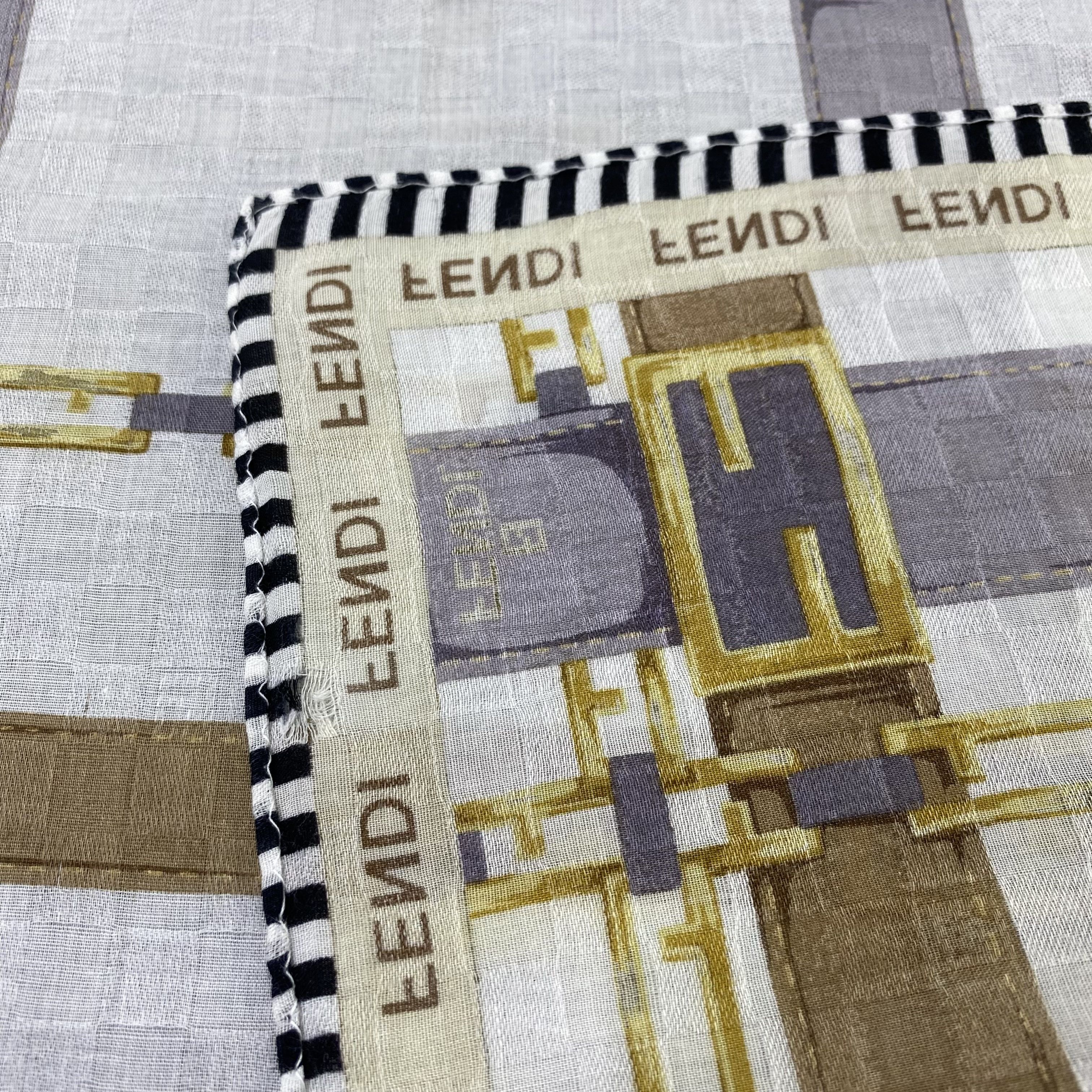 Fendi Fendi Handkerchief / Bandana / Neckerchief-B2267 Size ONE SIZE - 6 Thumbnail