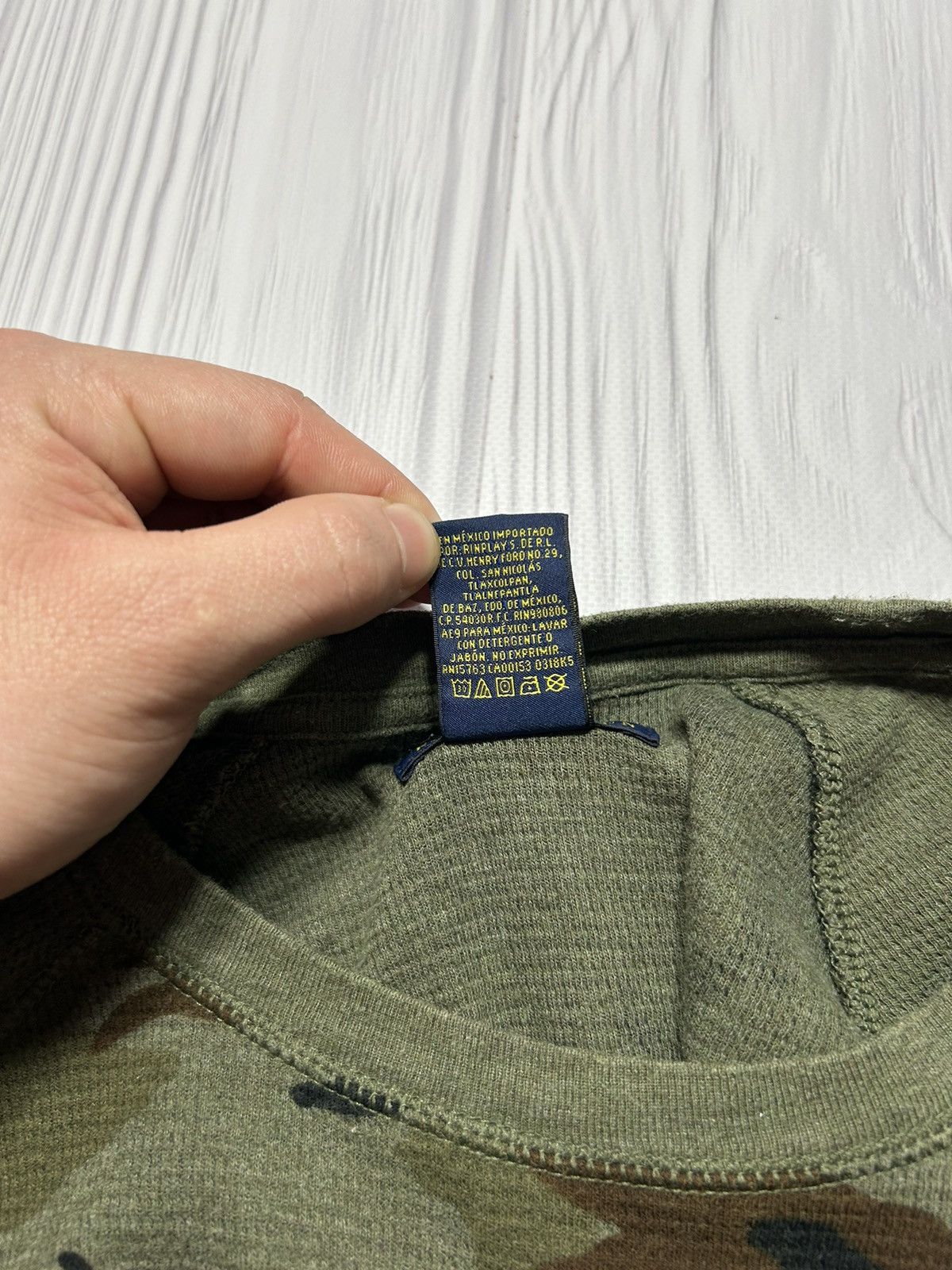 Polo Ralph Lauren Polo Ralph Lauren Camo Longsleeve Military Size US M / EU 48-50 / 2 - 9 Thumbnail