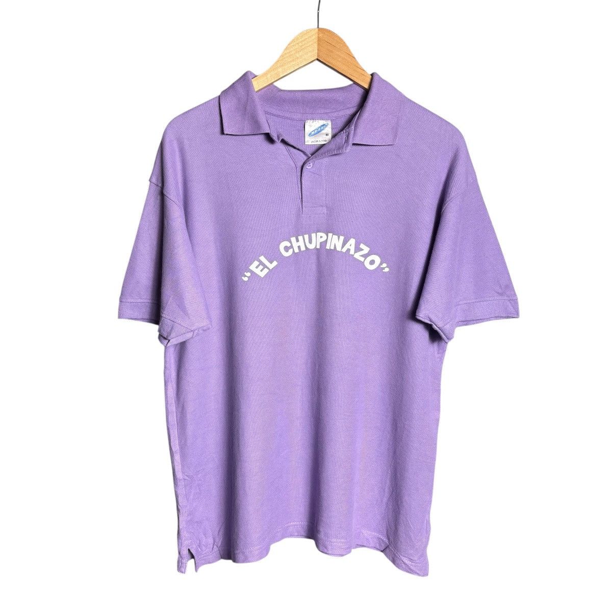 Vintage Vintage 80s El Chupinazo Skeleton Polo Shirt Size US M / EU 48-50 / 2 - 2 Thumbnail