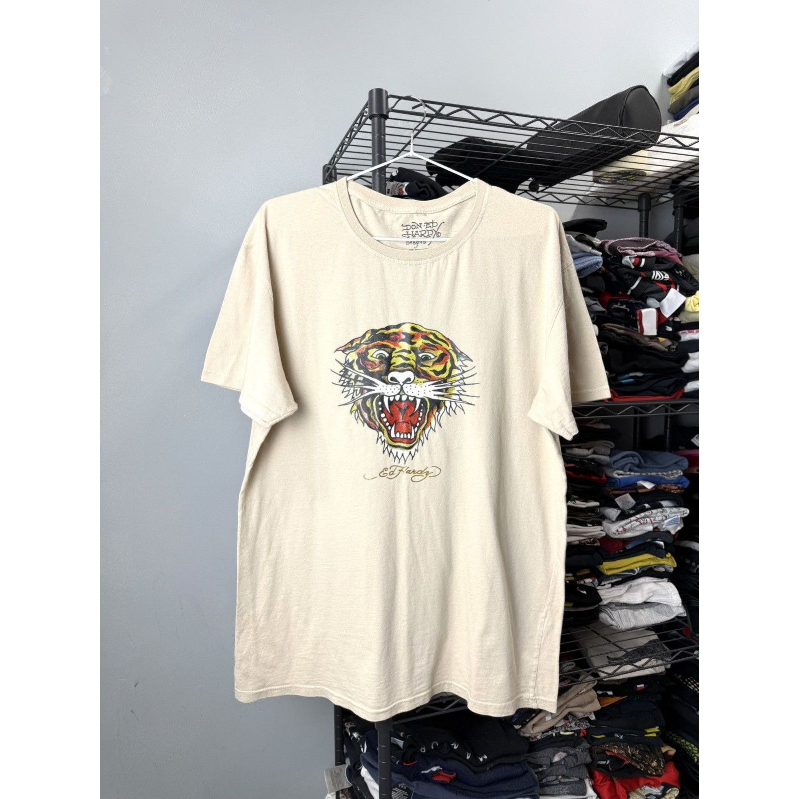 Ed Hardy Vintage Ed Hardy by Christian Audigier T Shirt Size US L / EU 52-54 / 3 - 1 Thumbnail