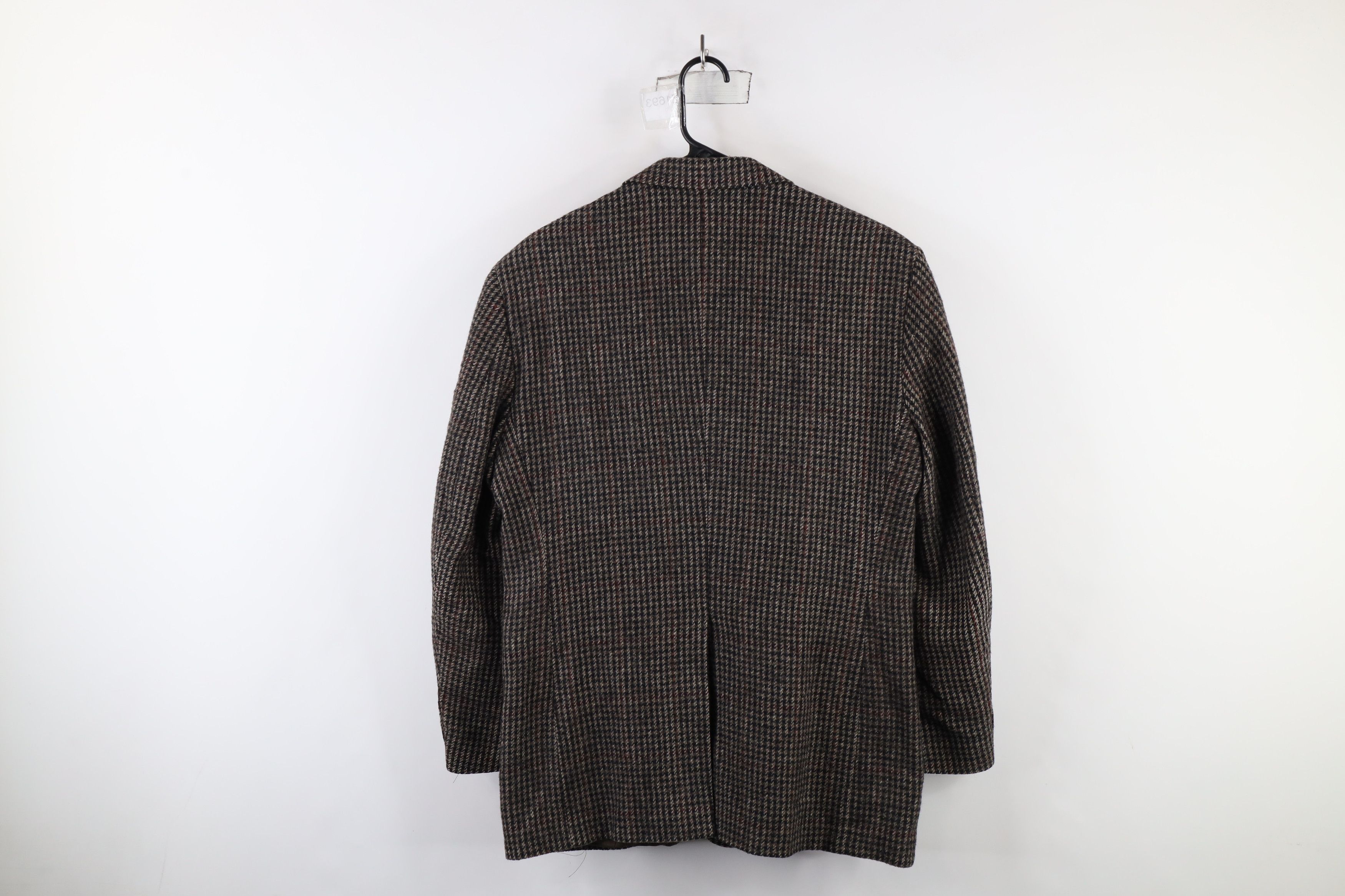 Vintage Vintage 90s Houndstooth Boat Captain Blazer Suit Jacket USA Size US L / EU 52-54 / 3 - 14 Thumbnail
