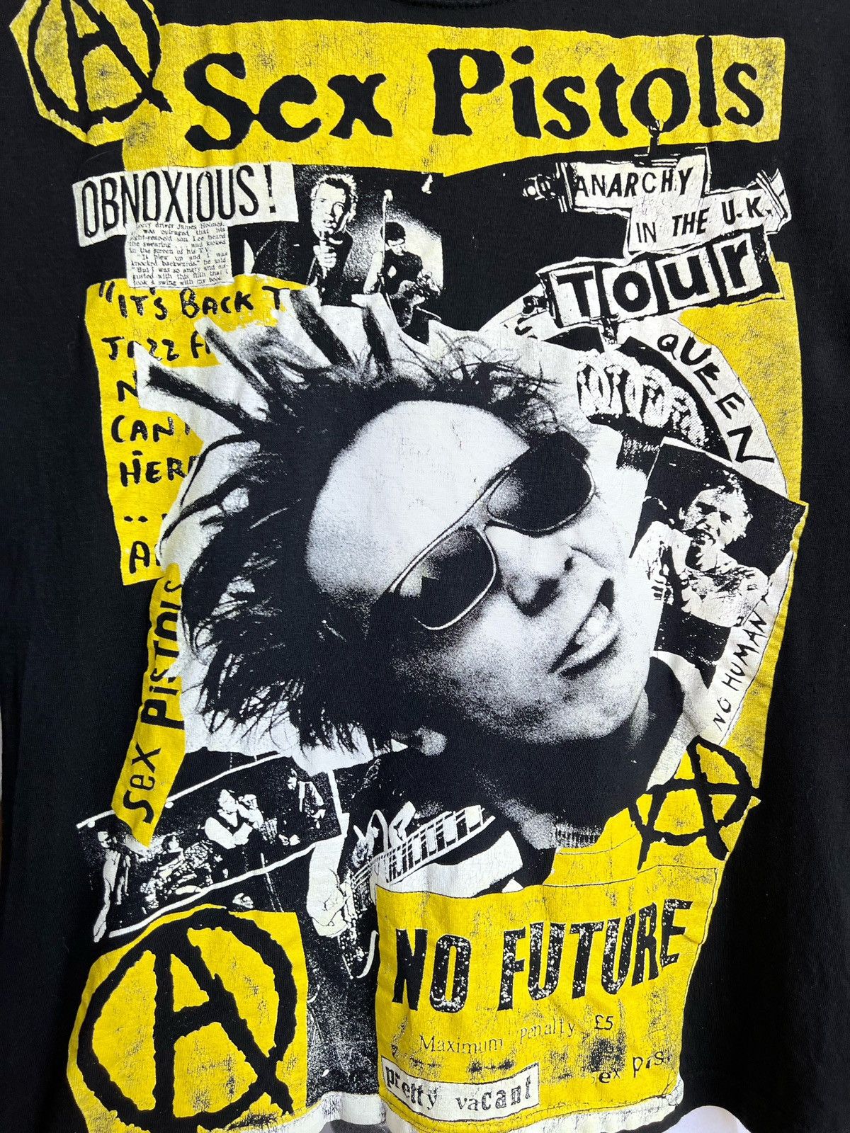 Band Tees × Vintage Vintage 90s Sid Vicious Sex Pistols Punk Band Tee Size US M / EU 48-50 / 2 - 4 Thumbnail