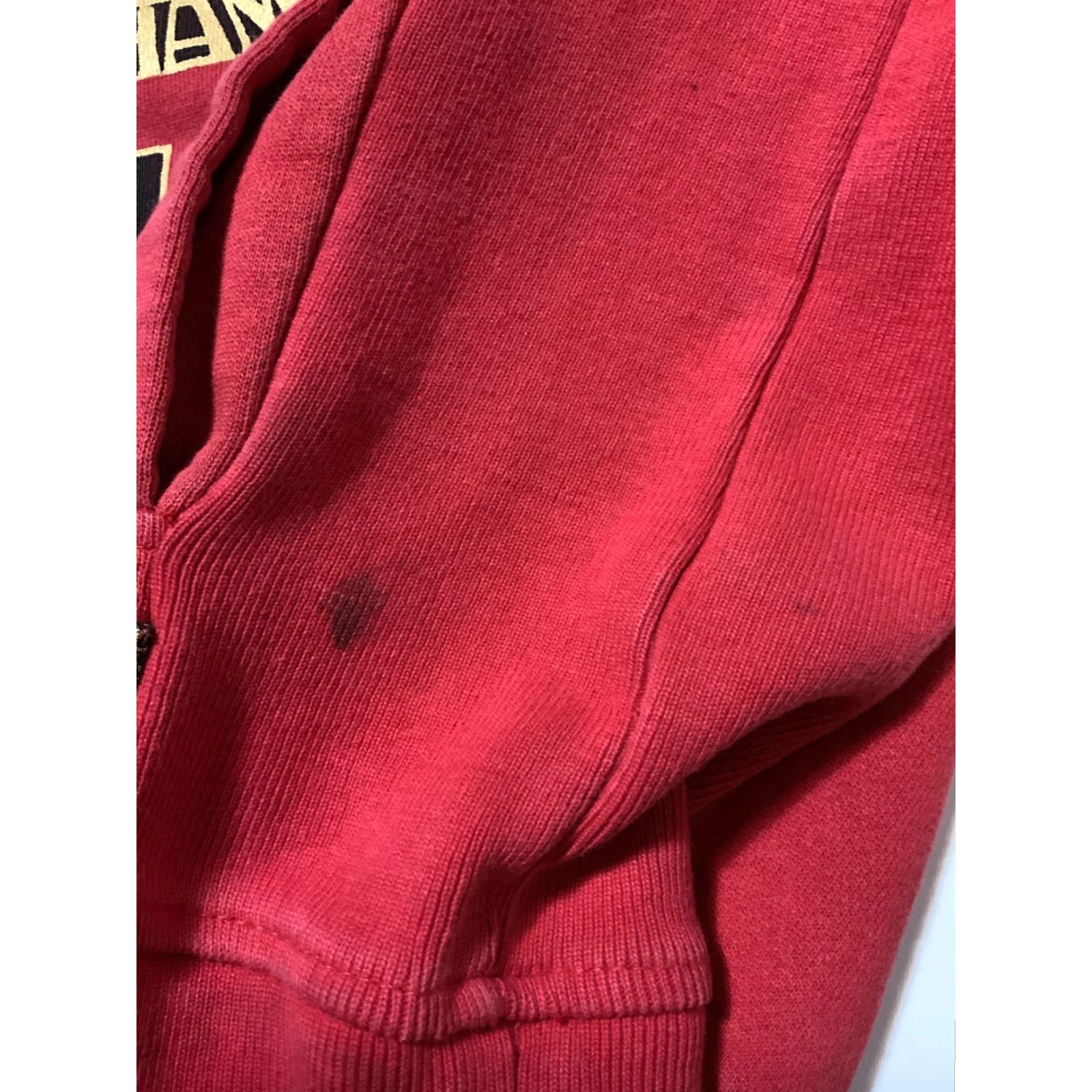 Ecko Unltd. VINTAGE Finally Famous Oro Gold Big Sean Ecko Unltd Detroit Legends Ring Pullover Hoodie Shirt Mens Small Red Size US S / EU 44-46 / 1 - 7 Thumbnail