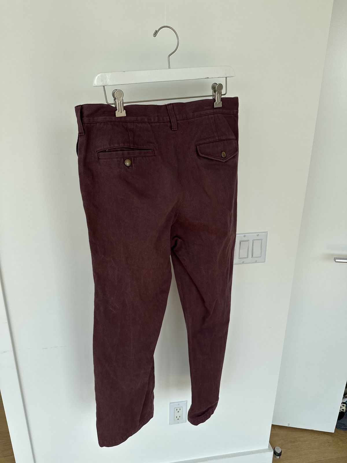 Undercover Wine colored Juna Takahashi x Undercover Size US 31 - 1 Thumbnail