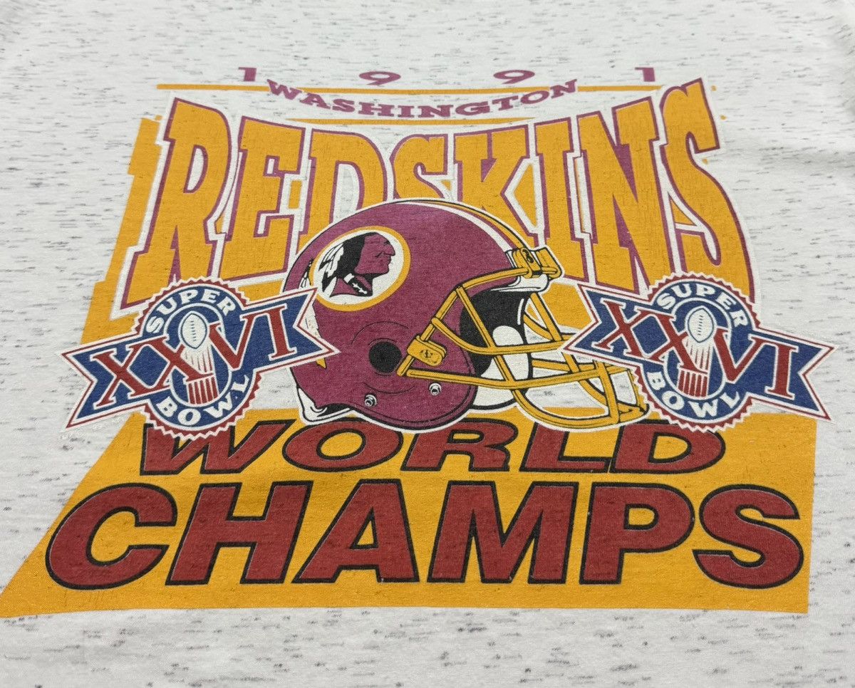 NBA × Vintage Vintage 90’s Washington Redskins Super Bowl Size US XL / EU 56 / 4 - 5 Thumbnail
