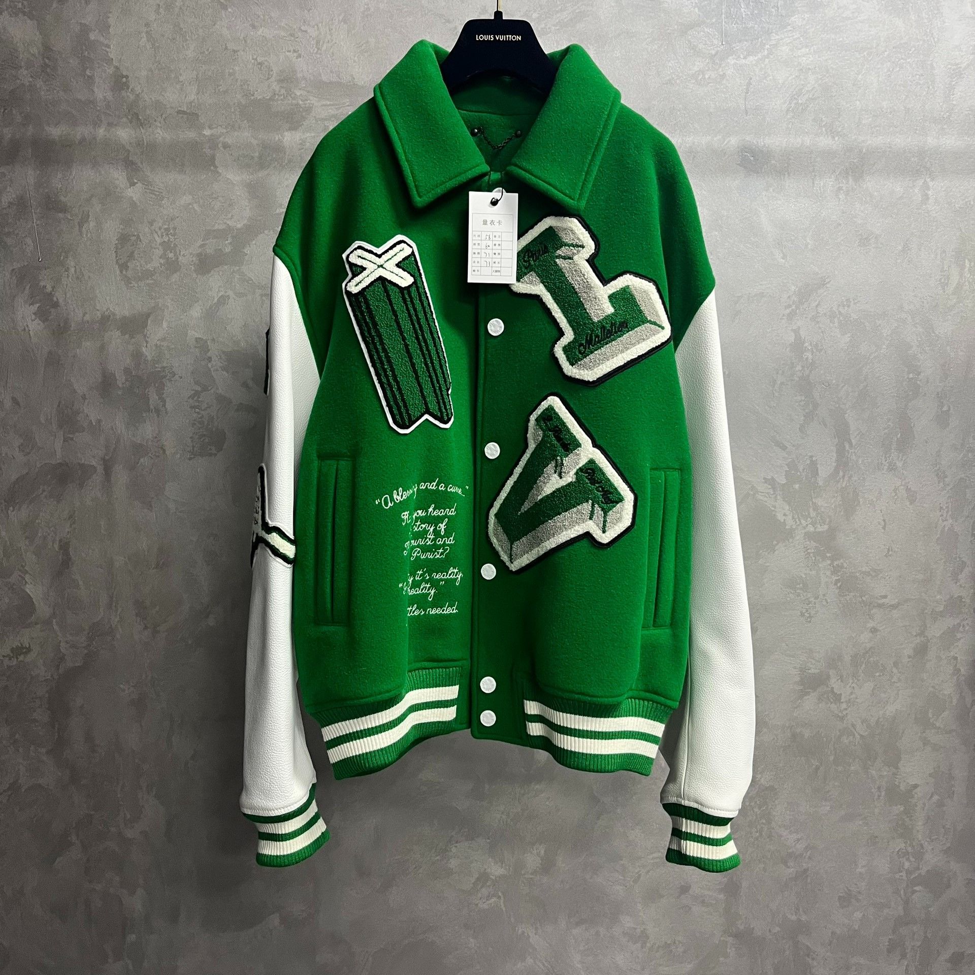 Louis Vuitton latest Wizard of Oz flocked embroidered logo