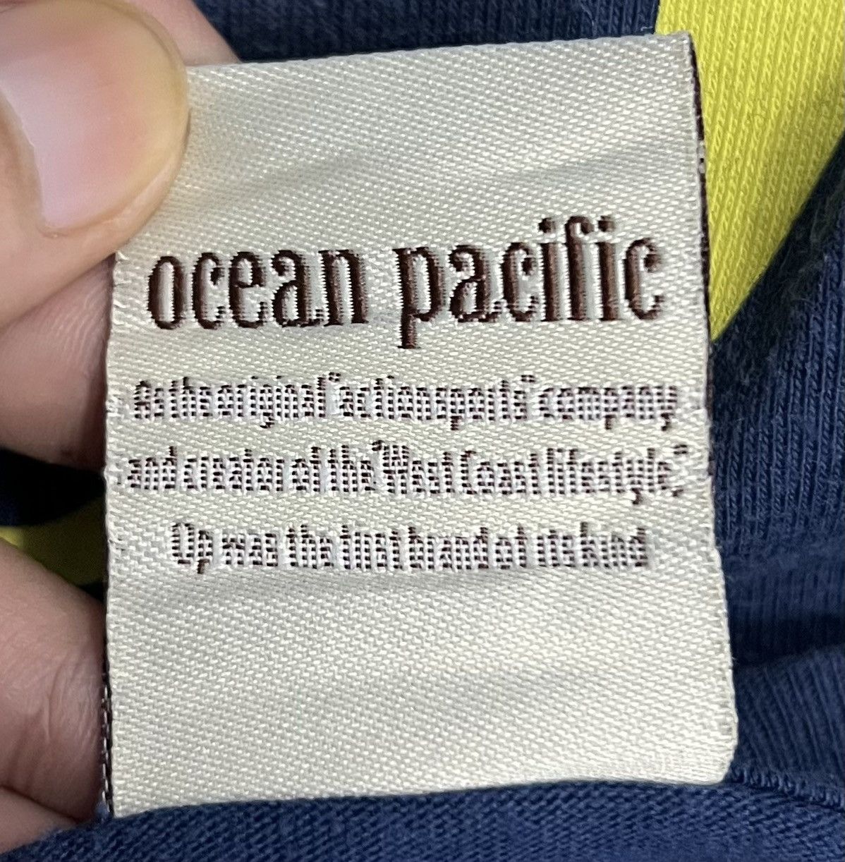 Ocean Pacific × Vintage VINTAGE OCEAN PACIFIC BORN IN CALIFORNIA SWEATSHIRT Size US XL / EU 56 / 4 - 8 Thumbnail
