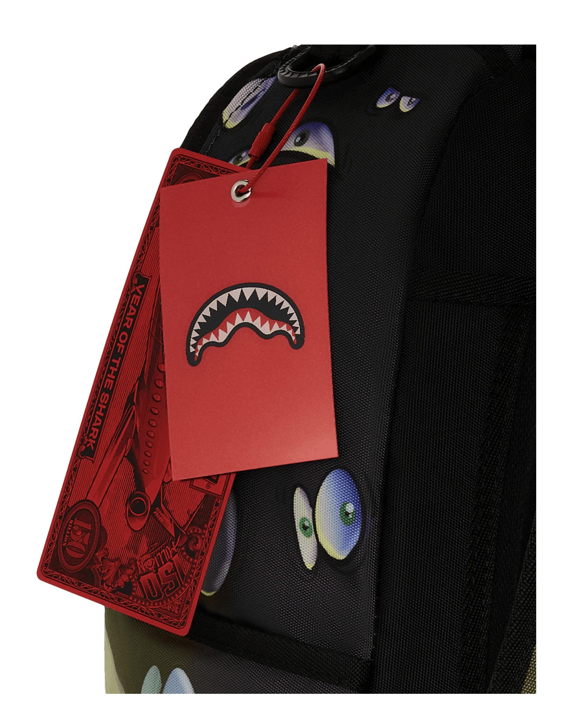 Sprayground Sprayground Eyes All A Glow (Glow In The Dark) Backpack Size ONE SIZE - 11 Thumbnail