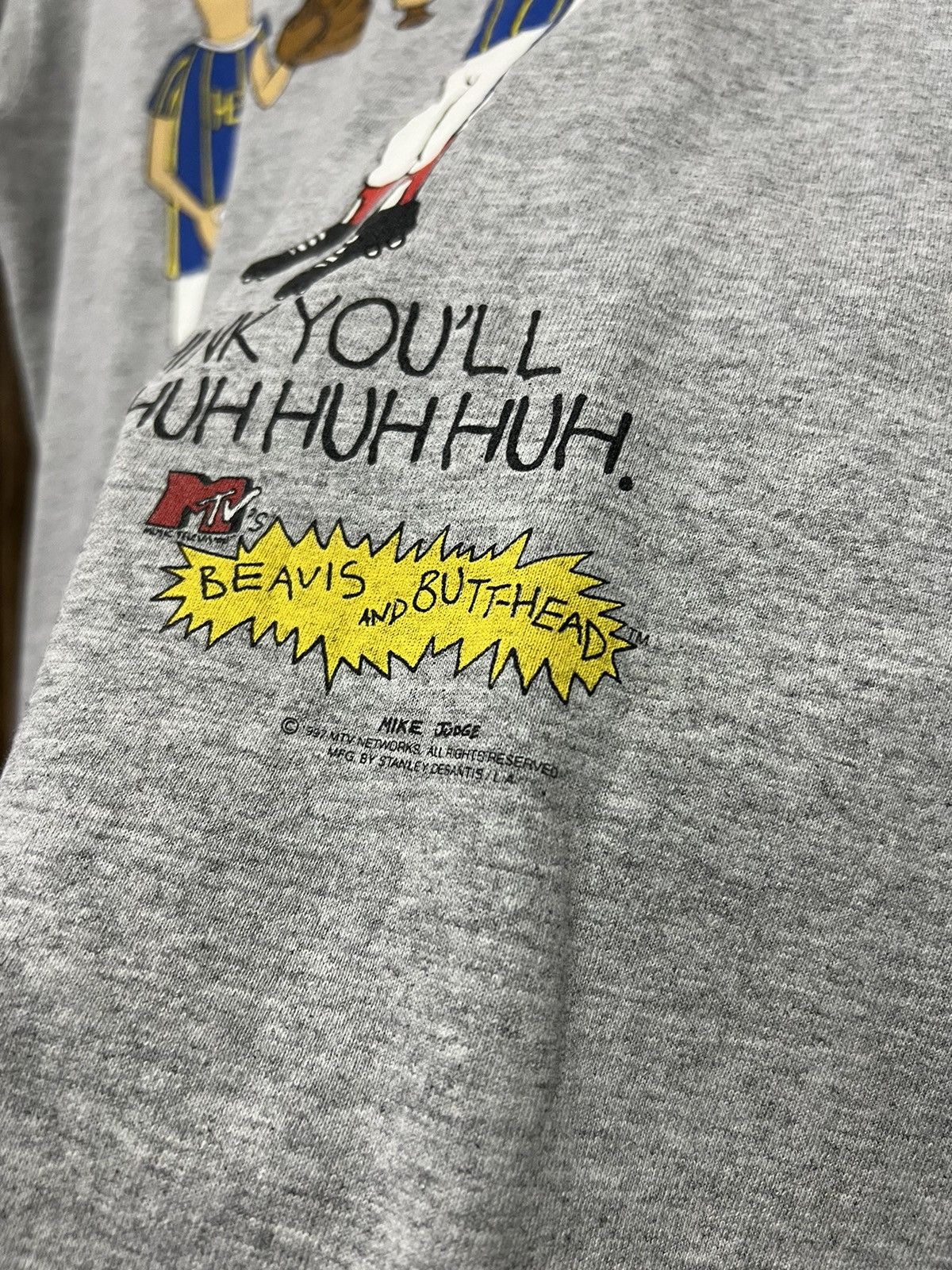 Vintage Vintage 90s Beavis & Butthead Tshirt Size US M / EU 48-50 / 2 - 6 Thumbnail