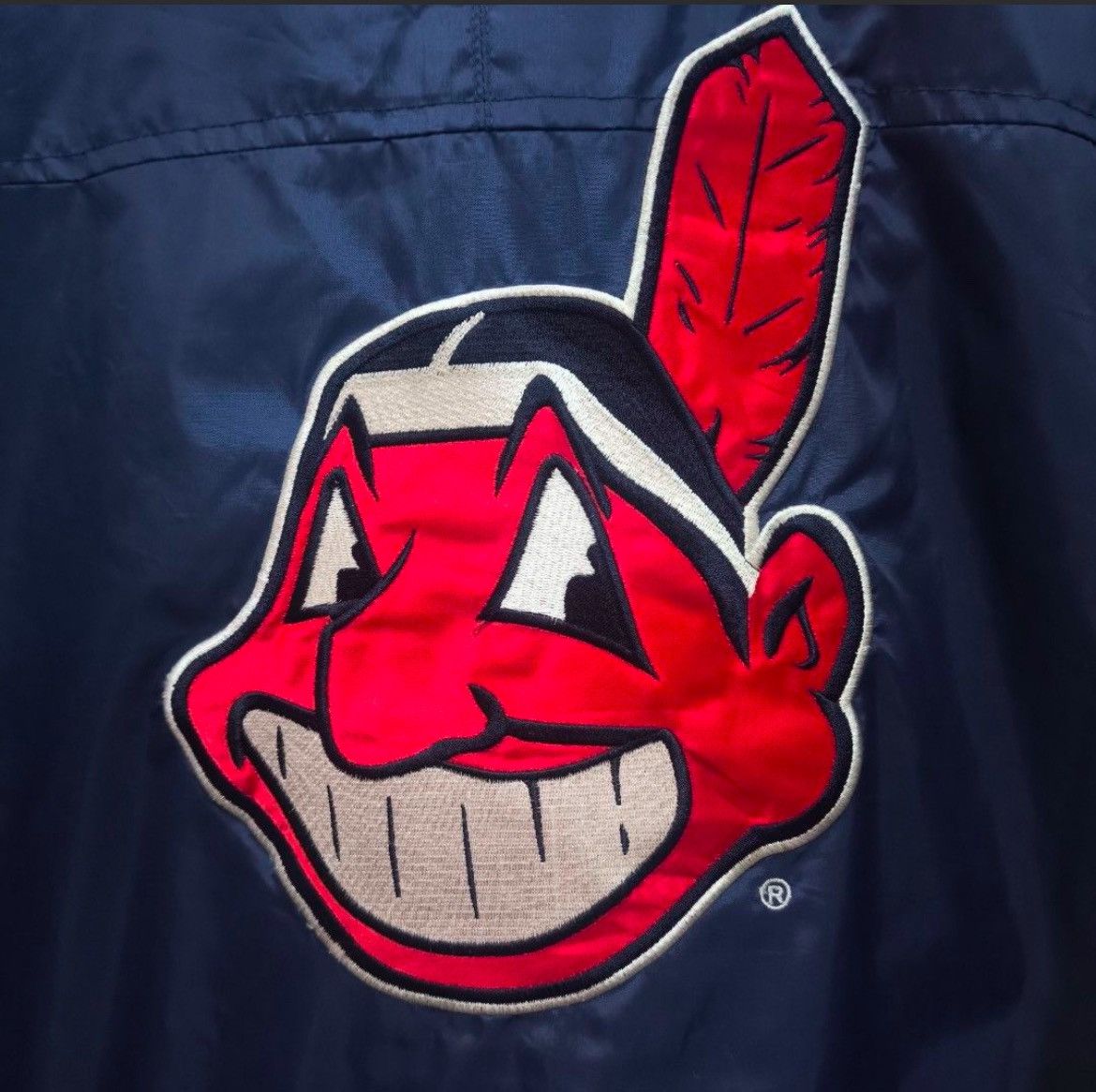 MLB × Mirage Vintage Cleveland Indians Mirage MLB Windbreaker Jacket Size US M / EU 48-50 / 2 - 5 Thumbnail