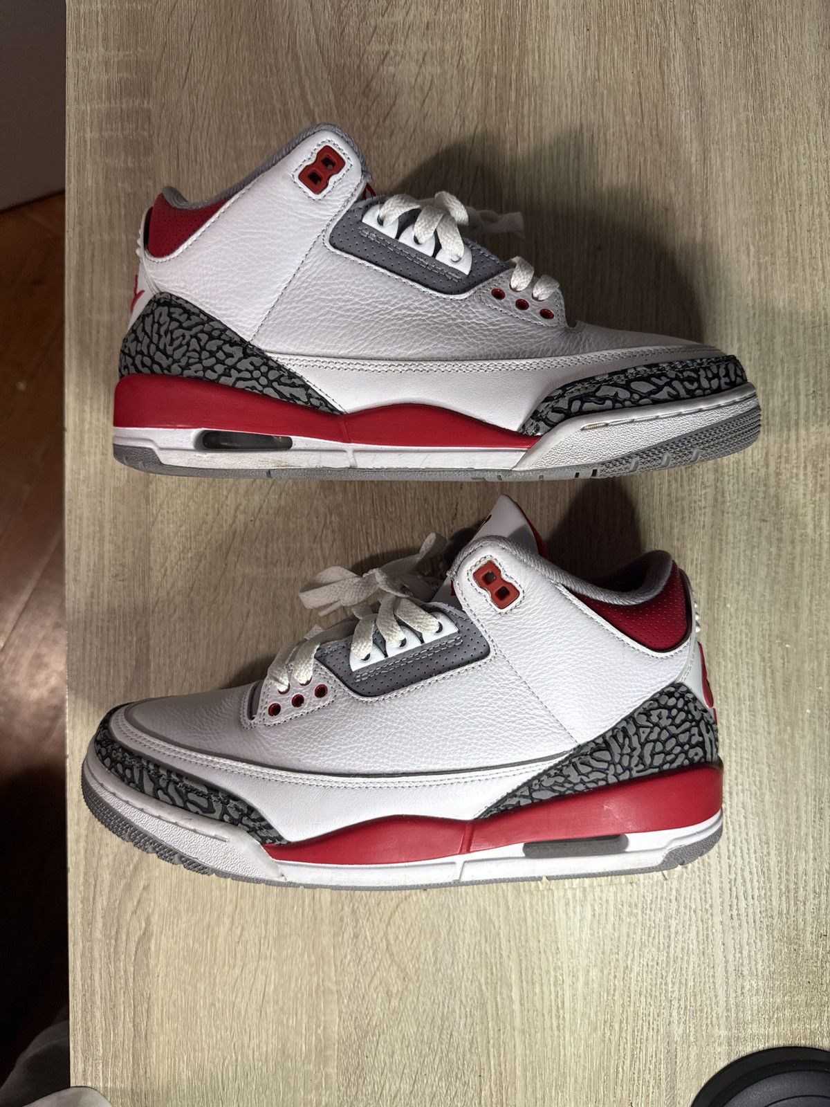 Jordan Brand Air Jordan 3 Fire Red 2022 Size US 8.5 / EU 41-42 - 1 Thumbnail