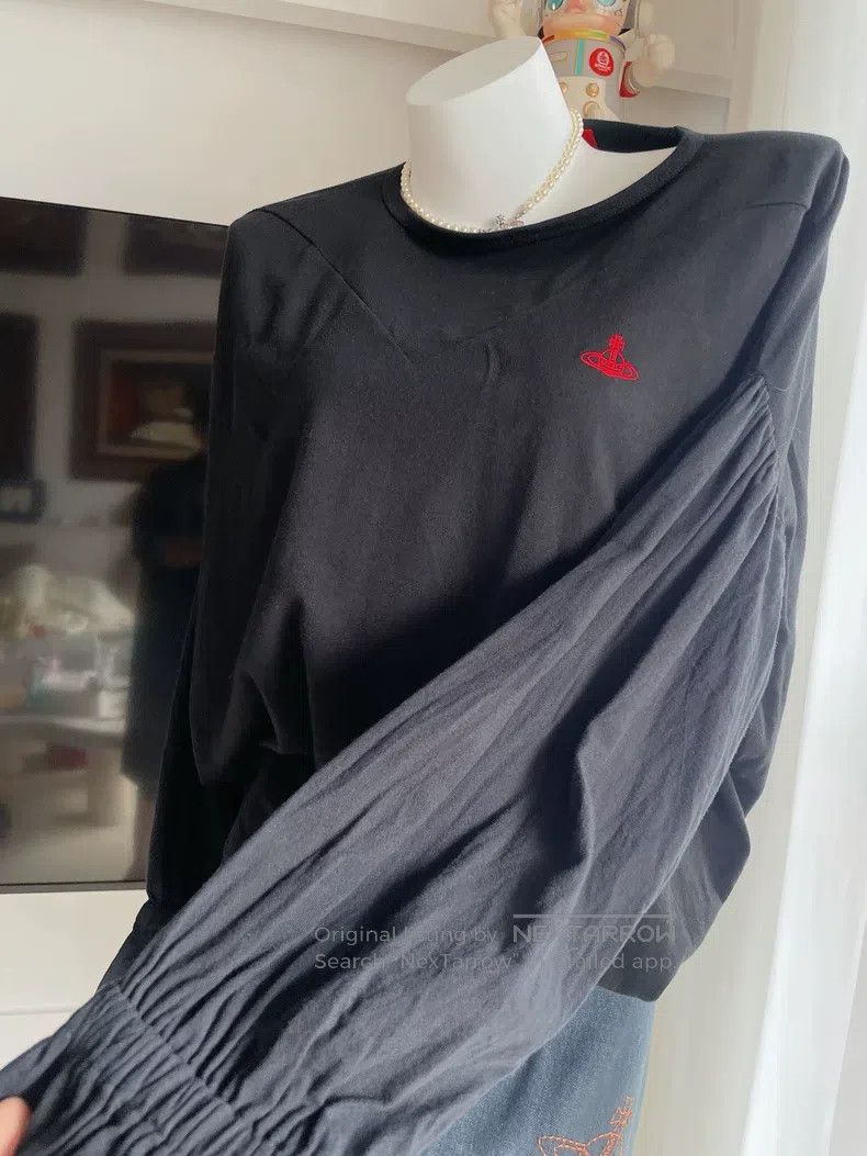 Vivienne Westwood Vivienne Westwood Ruffle Sleeve Saturn Top Size XS / US 0-2 / IT 36-38 - 3 Thumbnail