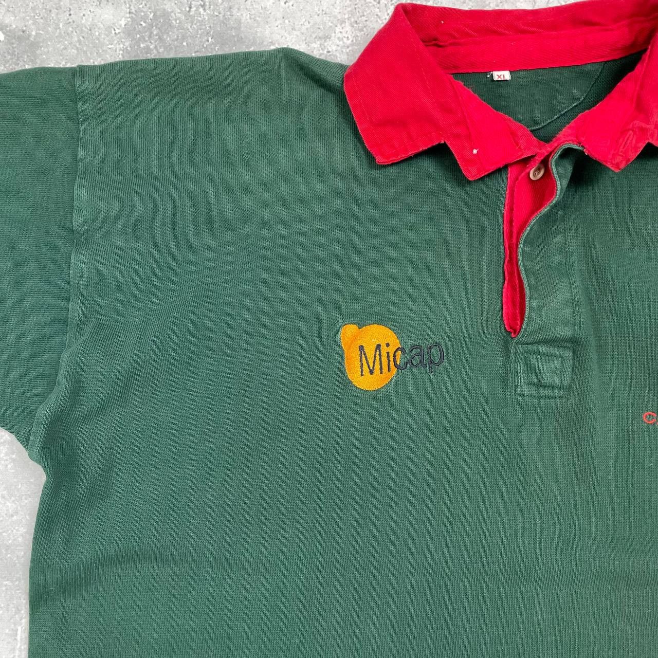 Vintage Vintage 2002 Canada Rugby Club Polo Shirt Faded Green XL Size US XL / EU 56 / 4 - 3 Thumbnail
