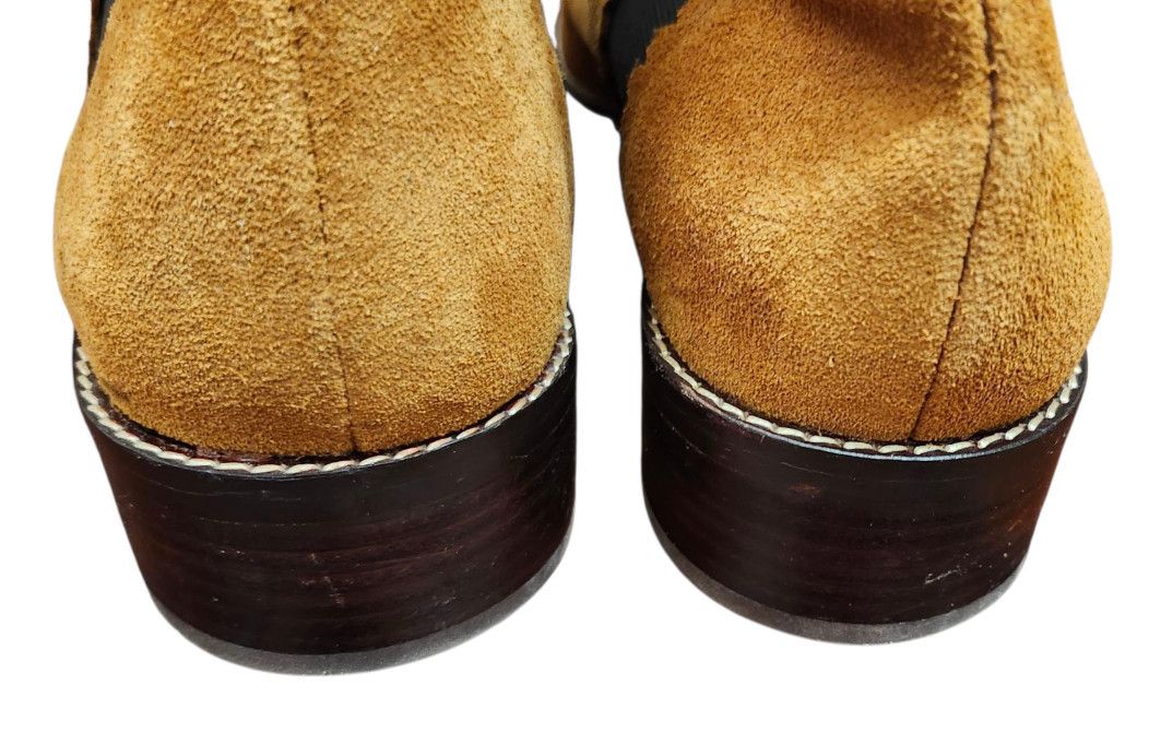 See by Chloe See By Chloe Tan Suede Ankle Size 41 US 10 Scalloped Trim Size US 10 / IT 40 - 9 Thumbnail