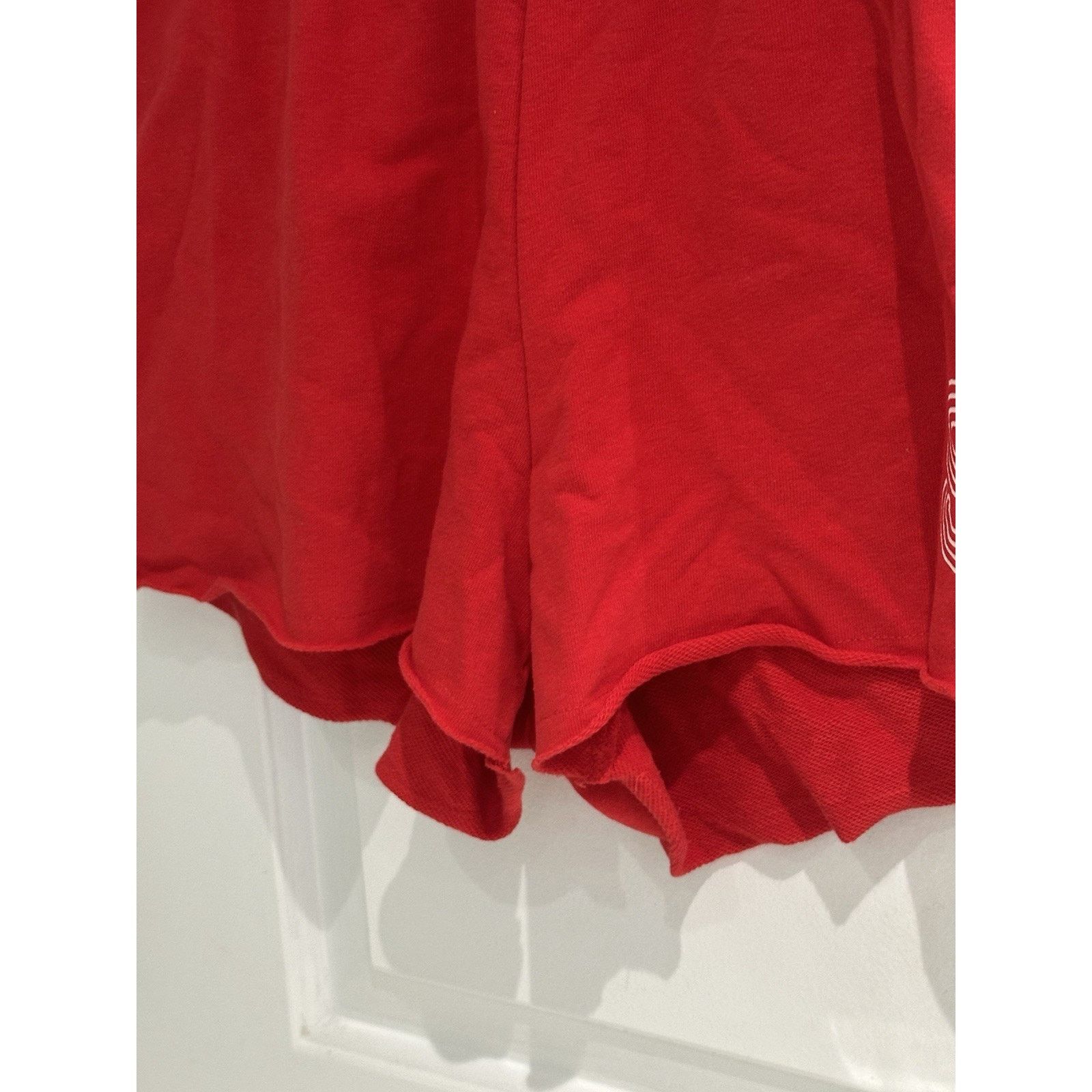 Primark Primark Women’s Red Shorts Elasticated Waist Size Small Size 26" / US 2 / IT 38 - 6 Thumbnail