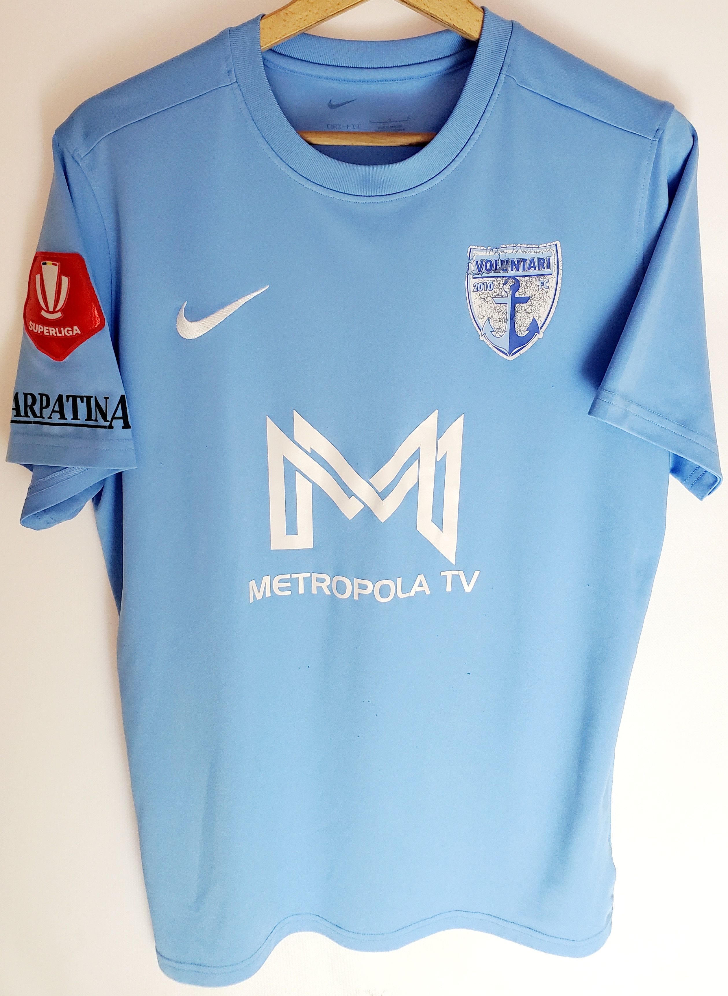 Nike FC Voluntari 2022-23 Home Nike soccer jersey #7 L Size US L / EU 52-54 / 3 - 1 Thumbnail