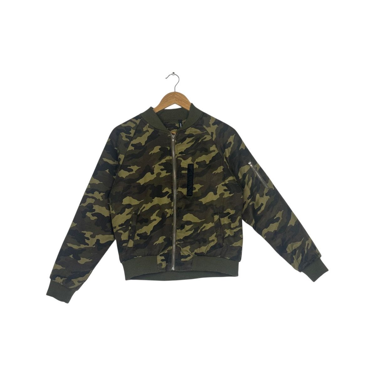 Japanese Brand Jade's Camouflage Bomber Jacket Size US S / EU 44-46 / 1 - 1 Thumbnail