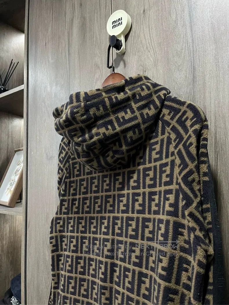 Fendi Fendi Monogram Zip Hooded Jacket. Size US S / EU 44-46 / 1 - 6 Thumbnail
