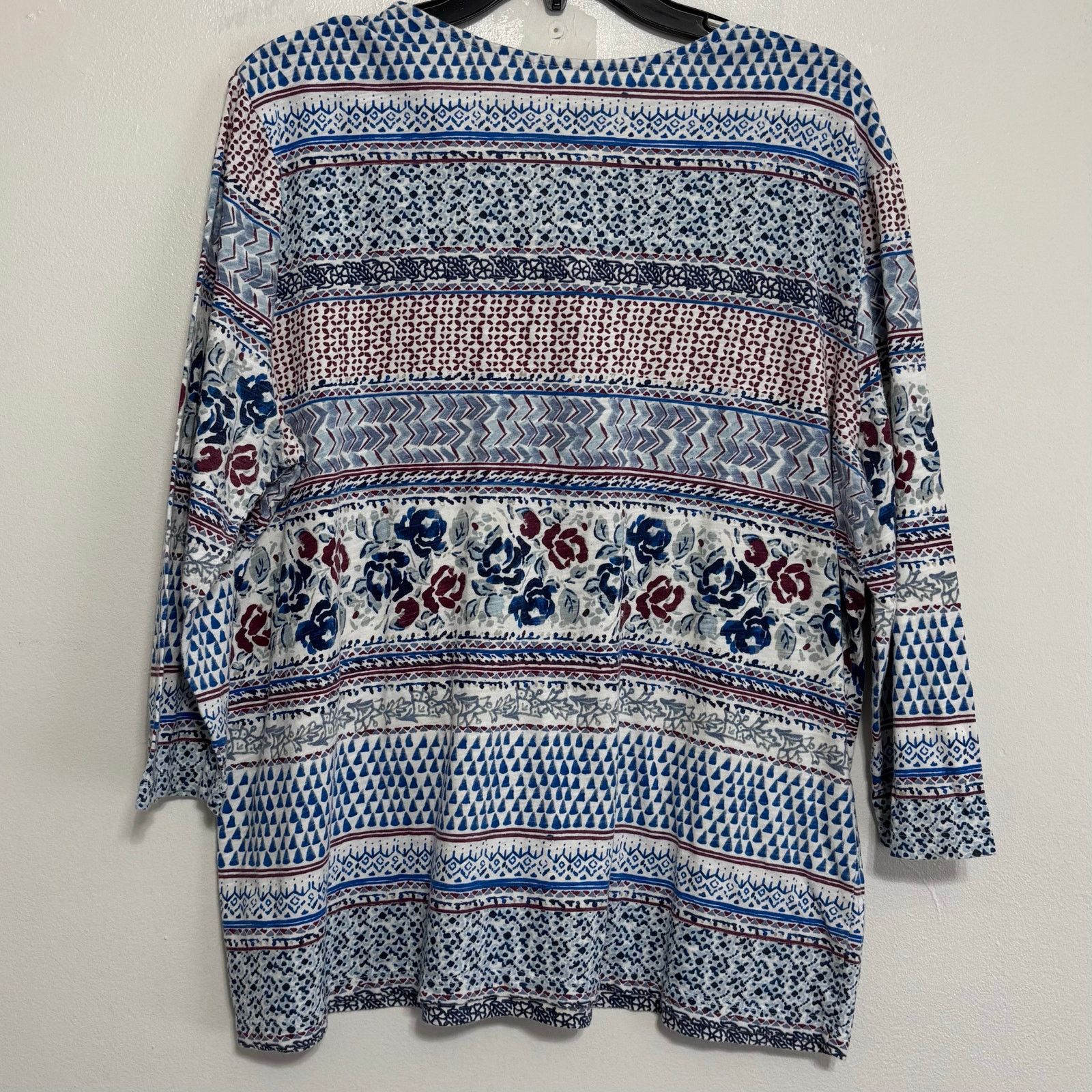 Other Coral Bay Boho 3/4 Sleeve Top Size XL Size XL / US 12-14 / IT 48-50 - 2 Thumbnail