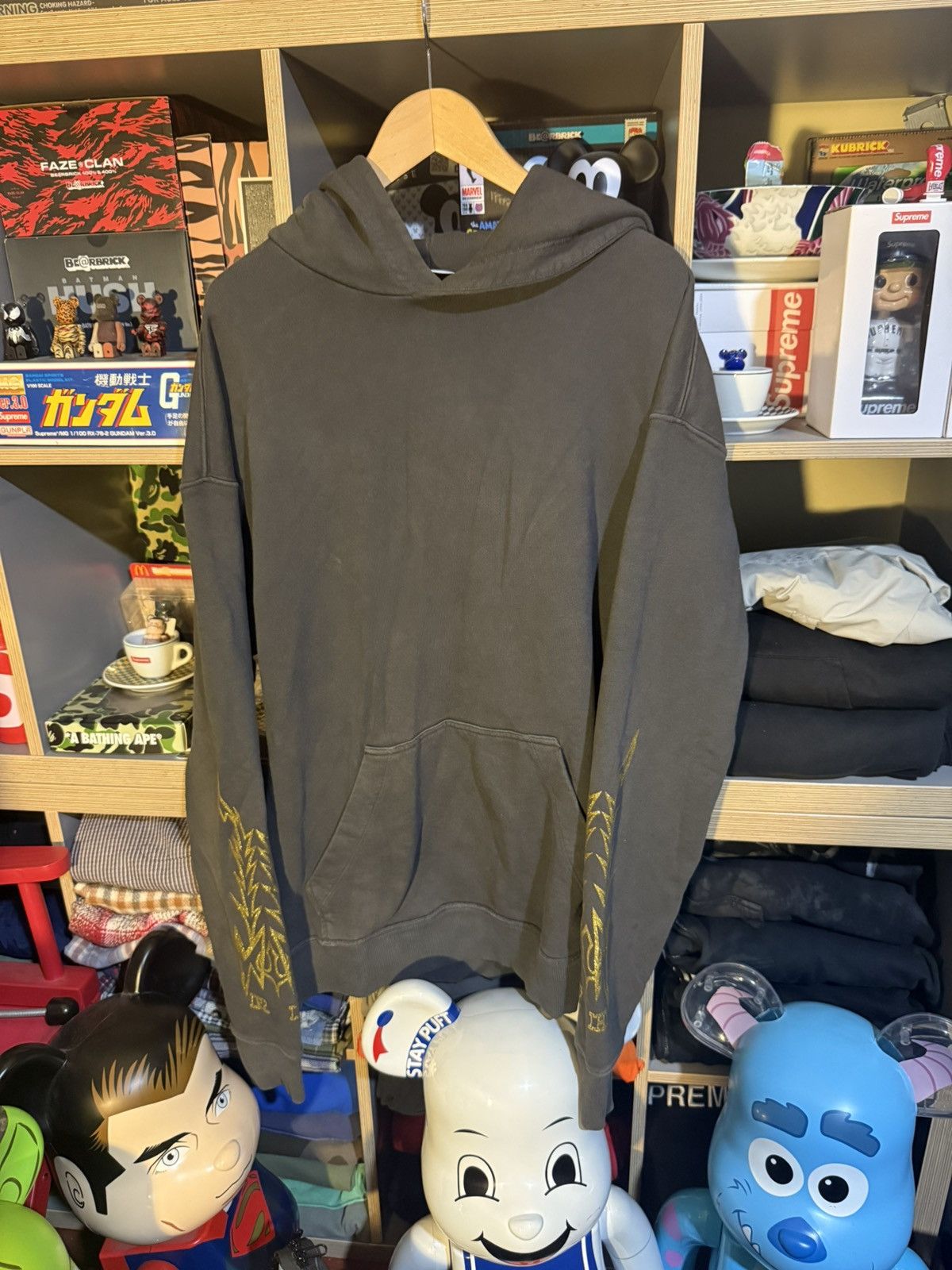 Rhude Rhude Black Glitter Cowboy Hoodie Size US L / EU 52-54 / 3 - 1 Thumbnail
