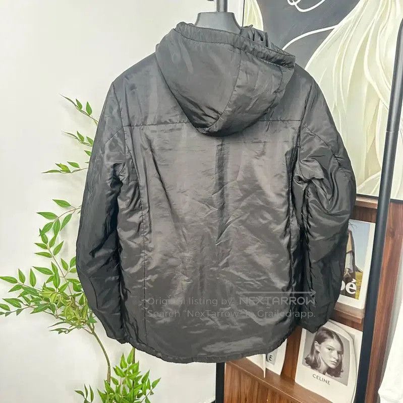 Prada Prada Black Cotton Long Sleeve Coat for Men. Size US M / EU 48-50 / 2 - 2 Thumbnail