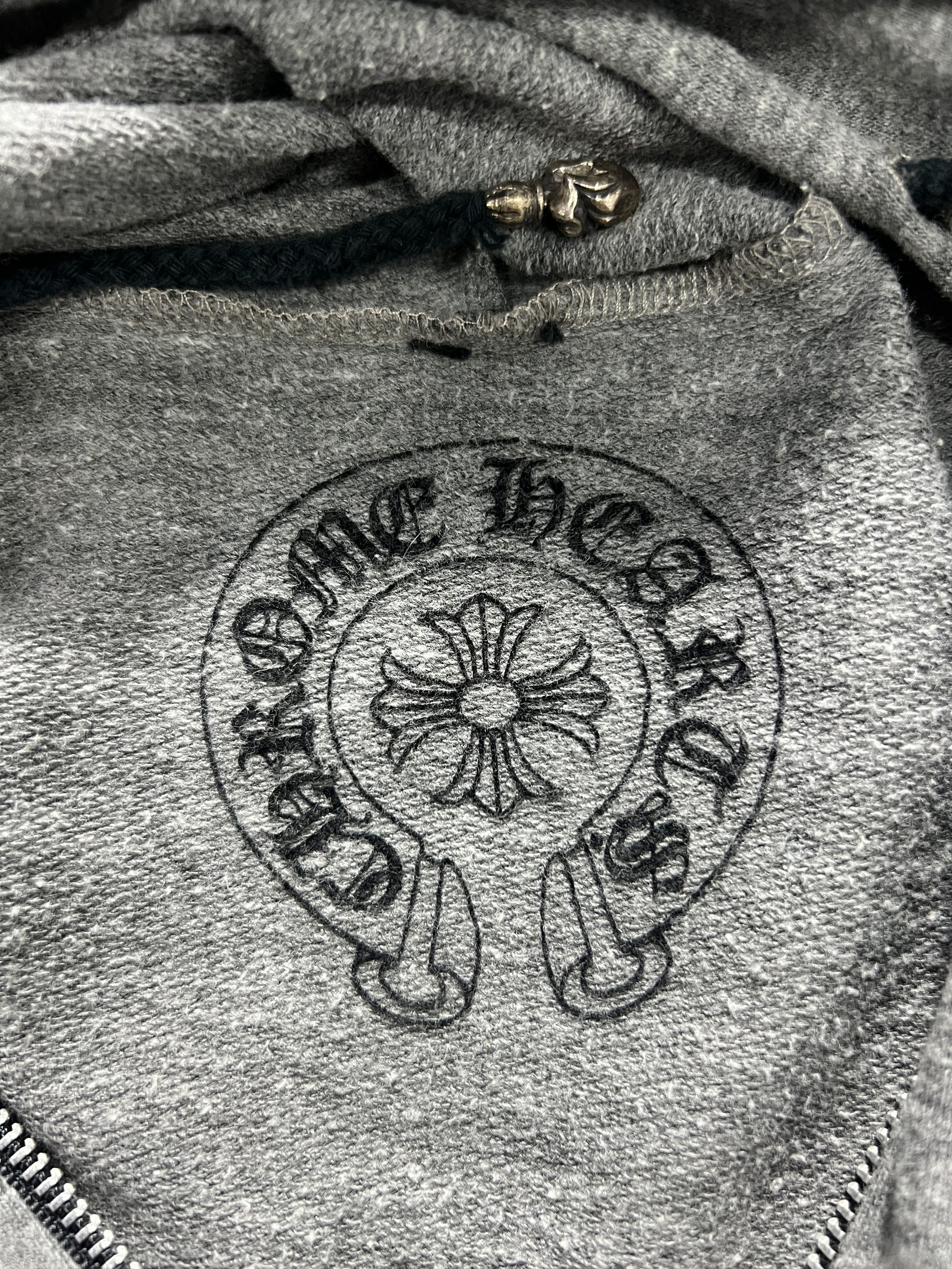 Chrome Hearts × The Rolling Stones RARE Chrome Hearts X Rolling Stones Zip Hoodie Horseshoe XS Size US XS / EU 42 / 0 - 14 Thumbnail