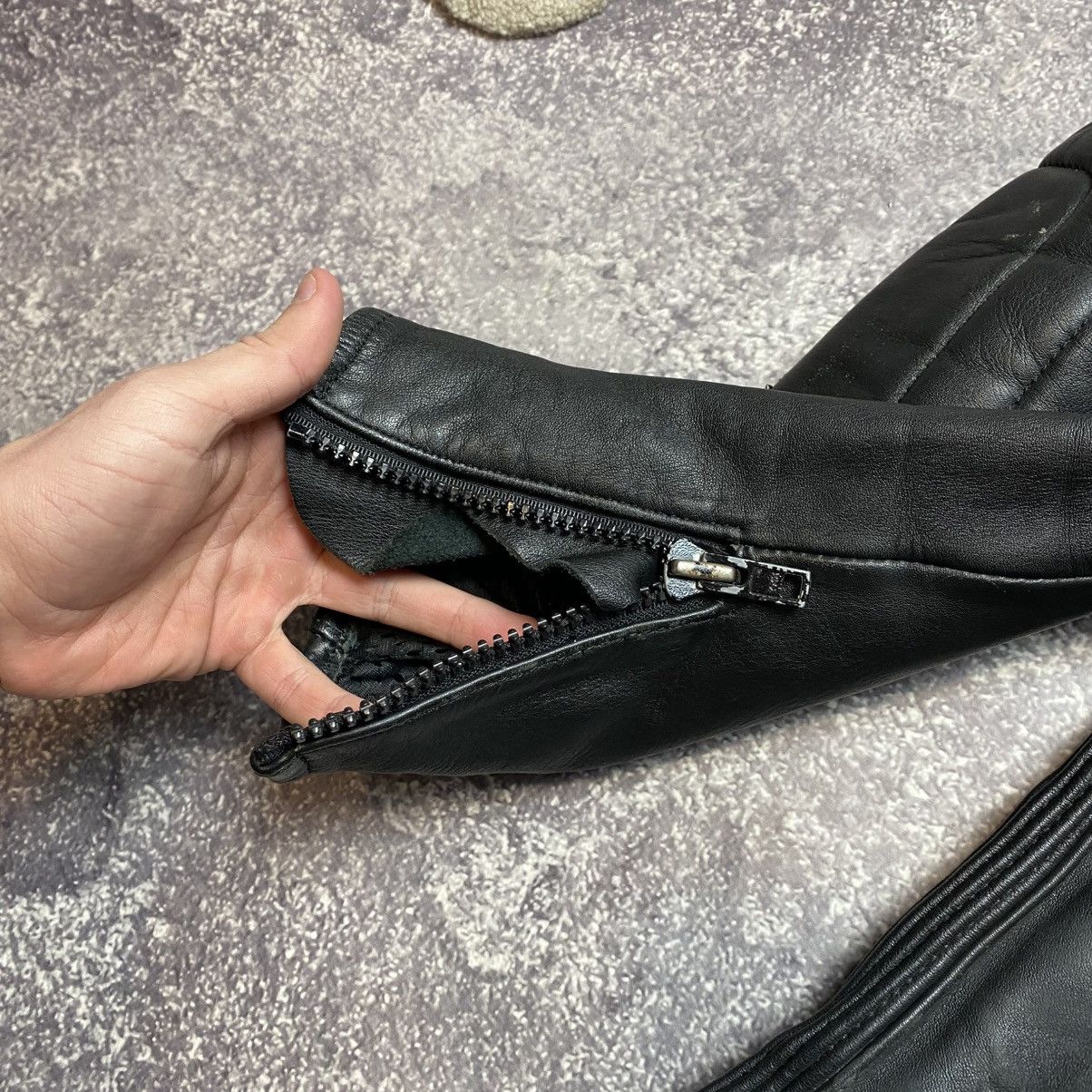 Vintage Vintage Leather MOTO Rare motorbike 90’s Avantgarde jacket Size US XS / EU 42 / 0 - 8 Thumbnail