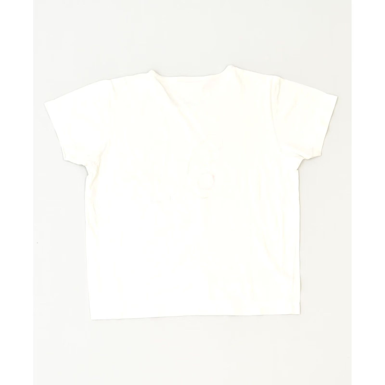 Champion CHAMPION Womens Graphic T-Shirt Top Small White Cotton UK 10 Size S / US 4 / IT 40 - 2 Thumbnail