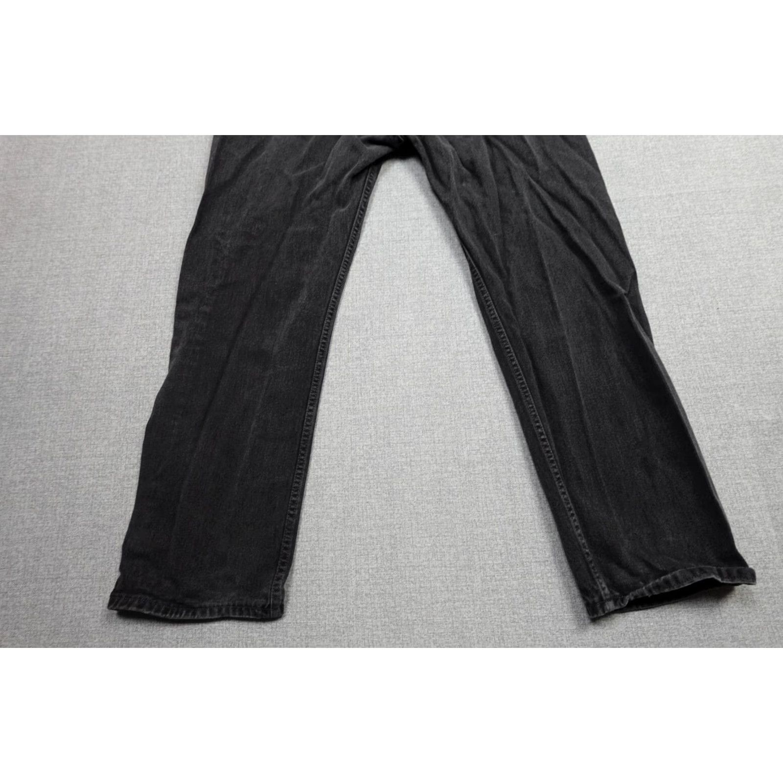 Levi's VINTAGE Levi's 505 Jeans Mens 40x32 Black Regular Fit Western Cowboy Black Wash Size US 40 / EU 56 - 6 Thumbnail