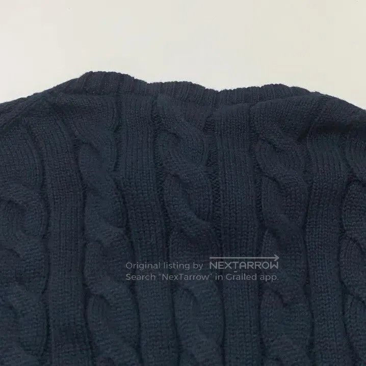 Polo Ralph Lauren Polo Ralph Lauren Men's Cable Knit Crewneck Pullover. Size US L / EU 52-54 / 3 - 4 Thumbnail