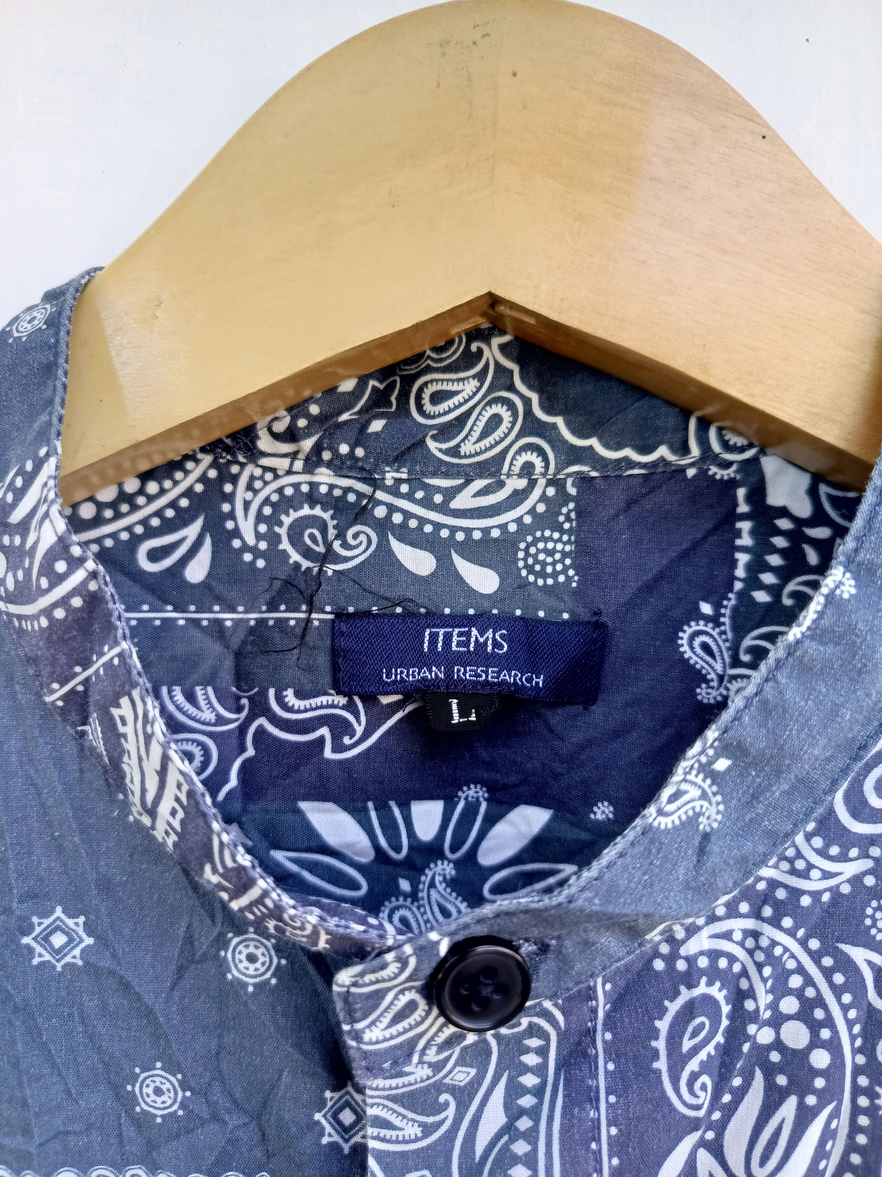 URBAN RESEARCH DOORS ITEMS URBAN RESEARCH shirt button ups Size US L / EU 52-54 / 3 - 6 Thumbnail