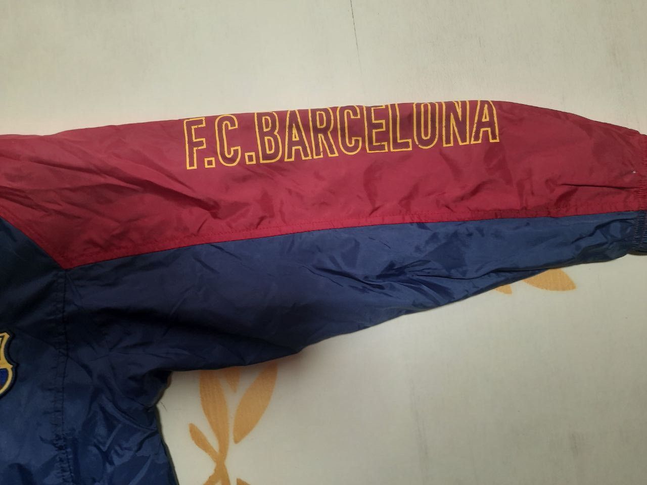 Nike × Vintage Nike Barcelona FC Windbreaker Vintage size kids S Size US XXS / EU 40 - 3 Thumbnail