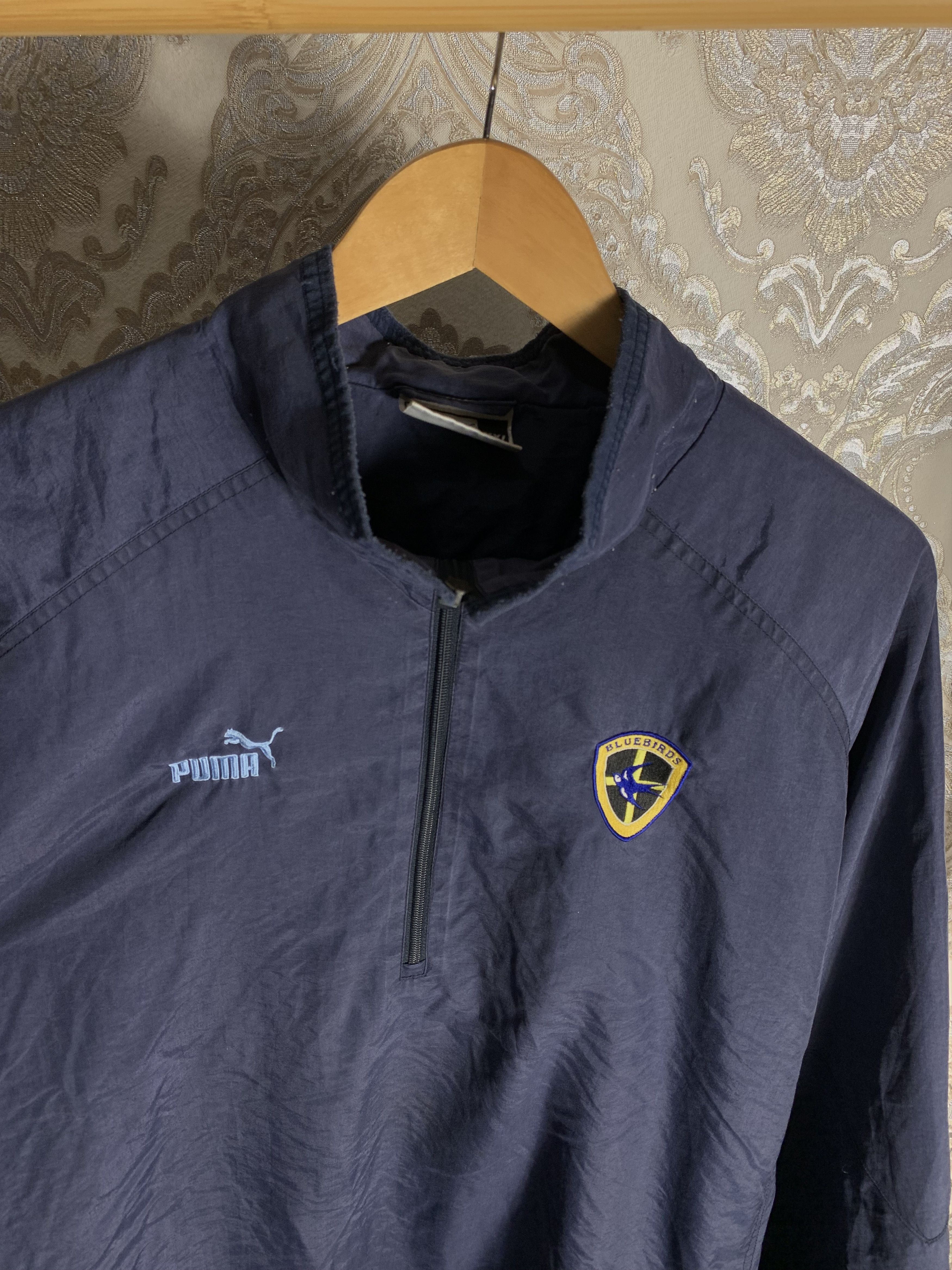 Puma VINTAGE PUMA FC CARDIFF CITY ENGLAND RETRO SOCCER JACKET Y2K Size US XXL / EU 58 / 5 - 2 Thumbnail