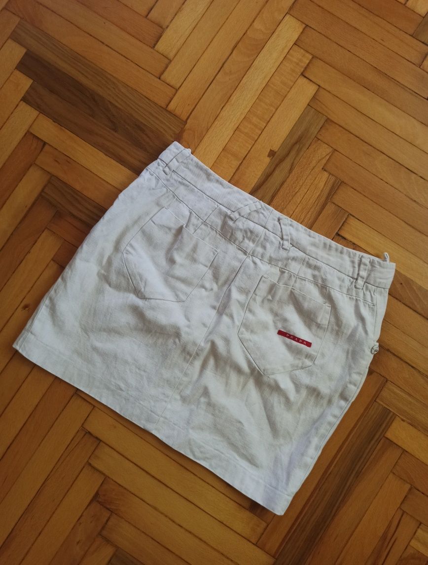 Prada Prada Mini Lining Skirt Size 30" / US 8 / IT 44 - 2 Thumbnail