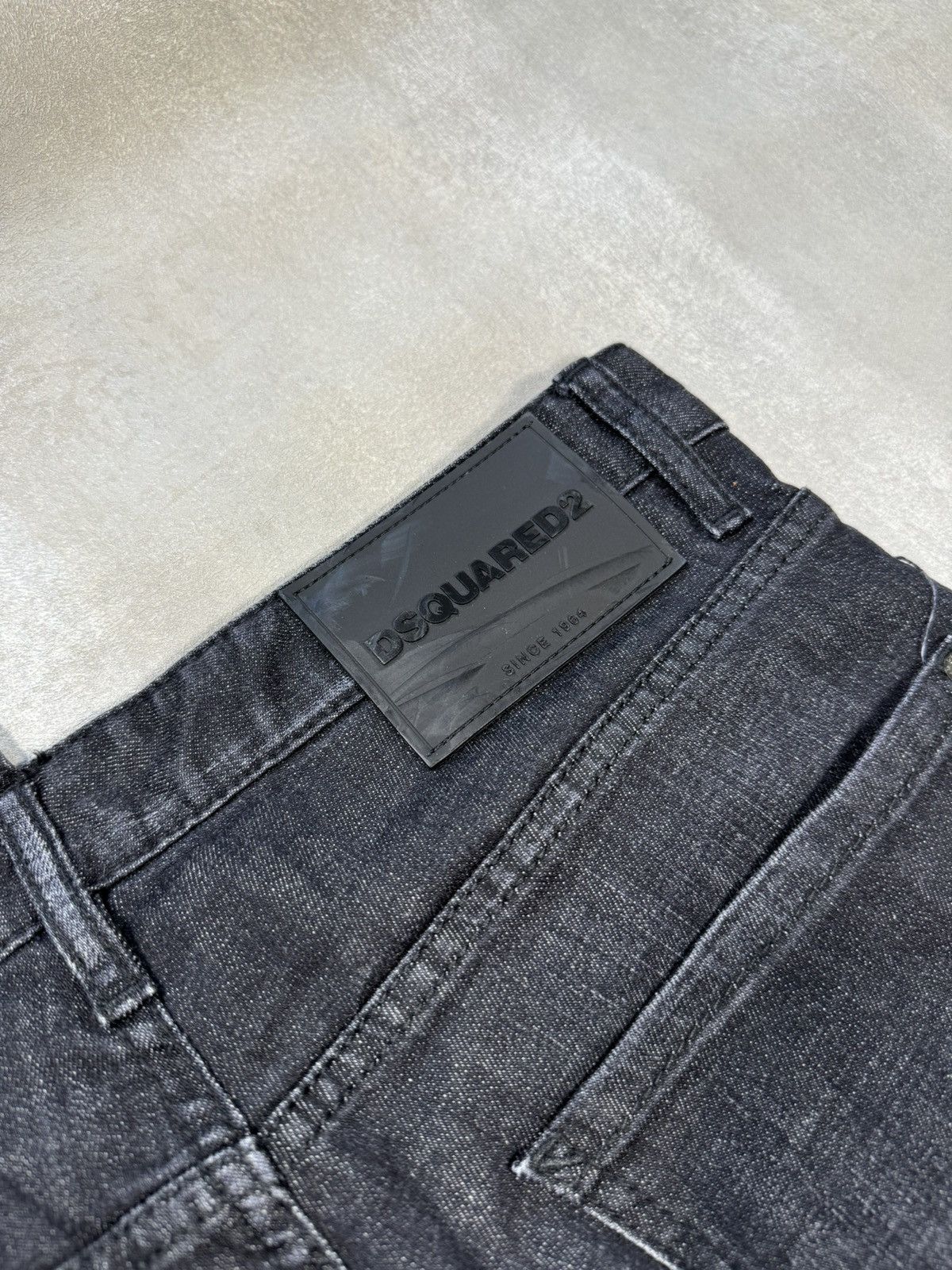 Dsquared2 Dsquared2 Cool Guy Jean Black Denim Jeans Size US 31 - 4 Thumbnail
