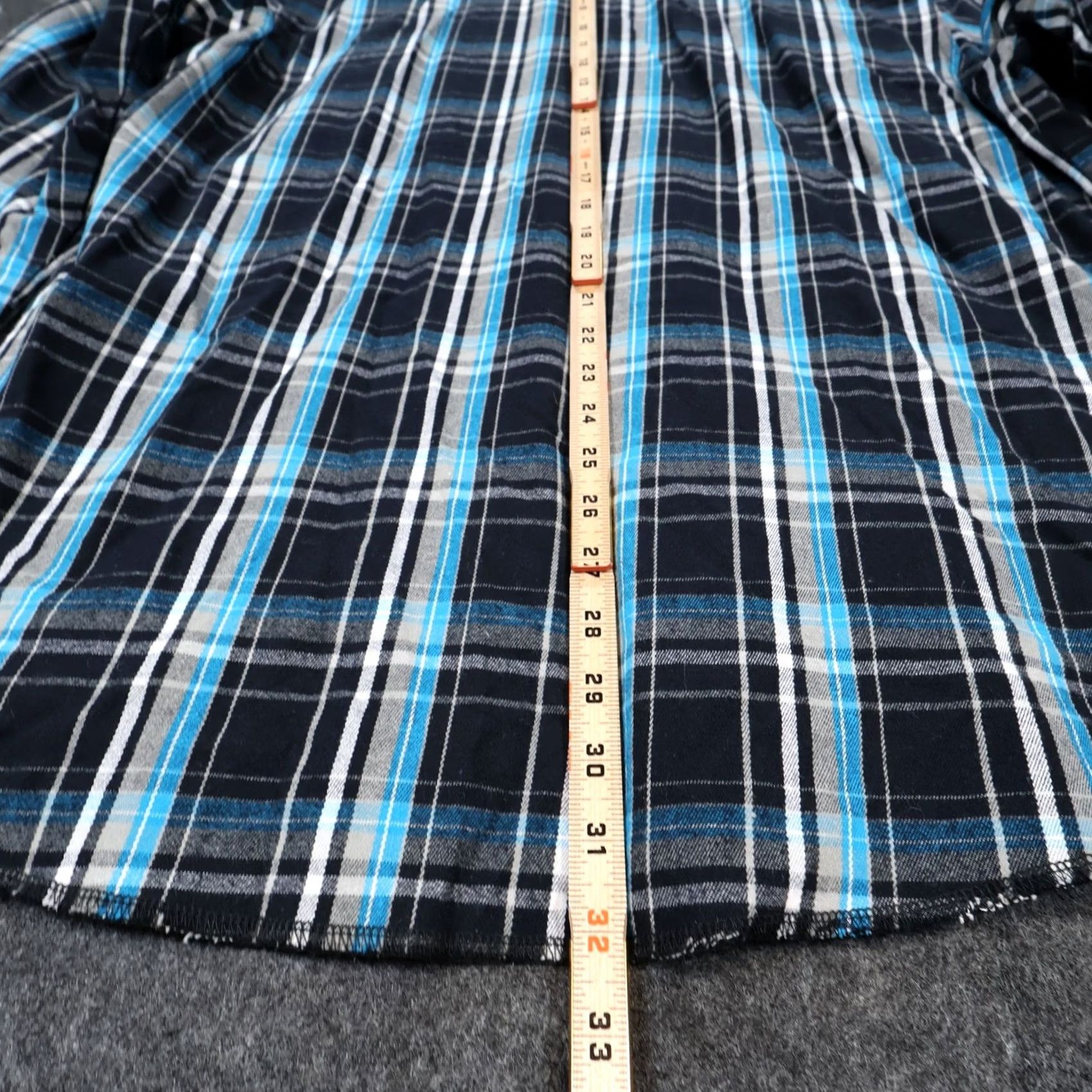 Wrangler Wrangler Shirt Mens XL Blue Plaid Pearl Snap Advanced Comfort Western Size US XL / EU 56 / 4 - 5 Thumbnail