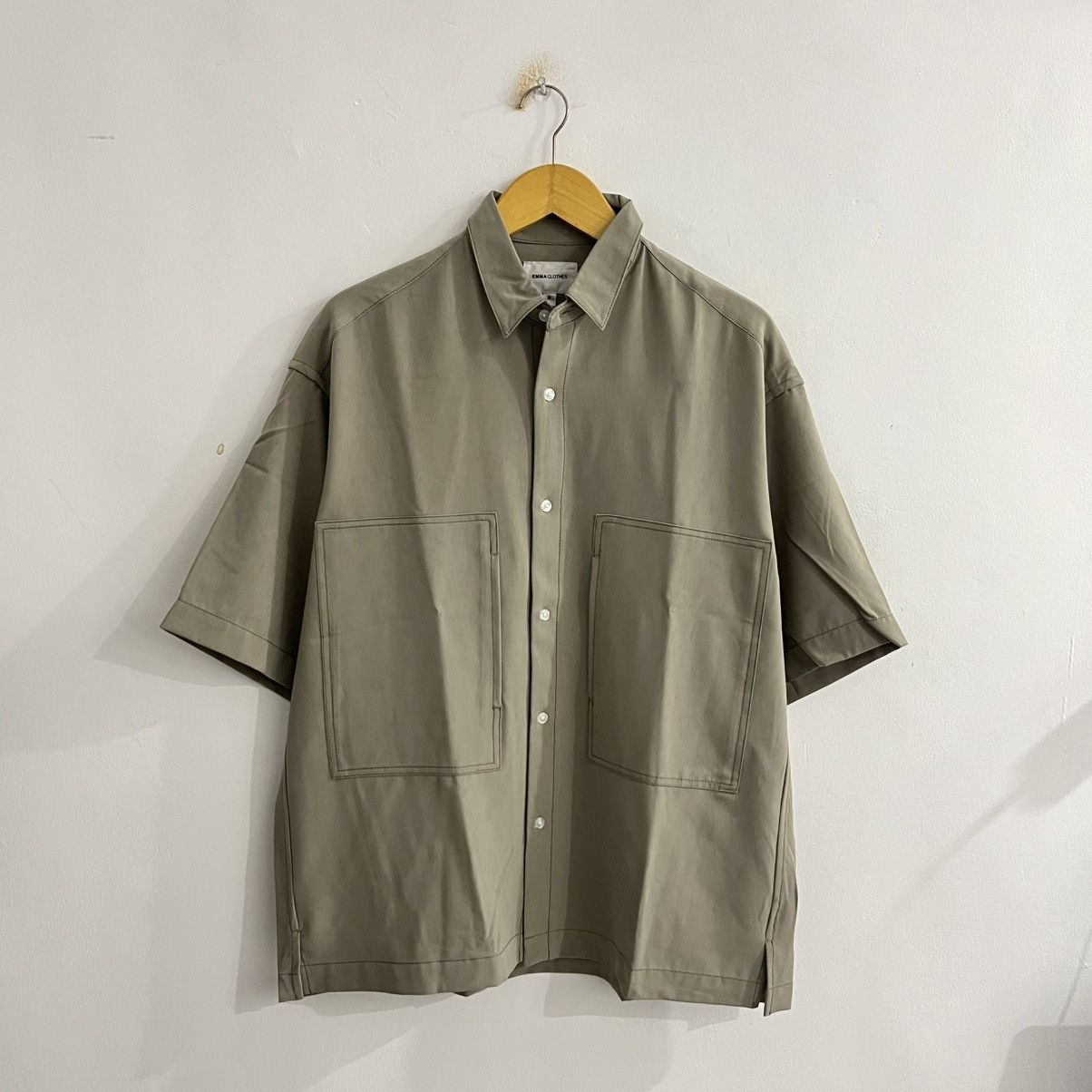 Issey Miyake Emma - Unique Big Pocket Shirt Size US M / EU 48-50 / 2 - 1 Thumbnail