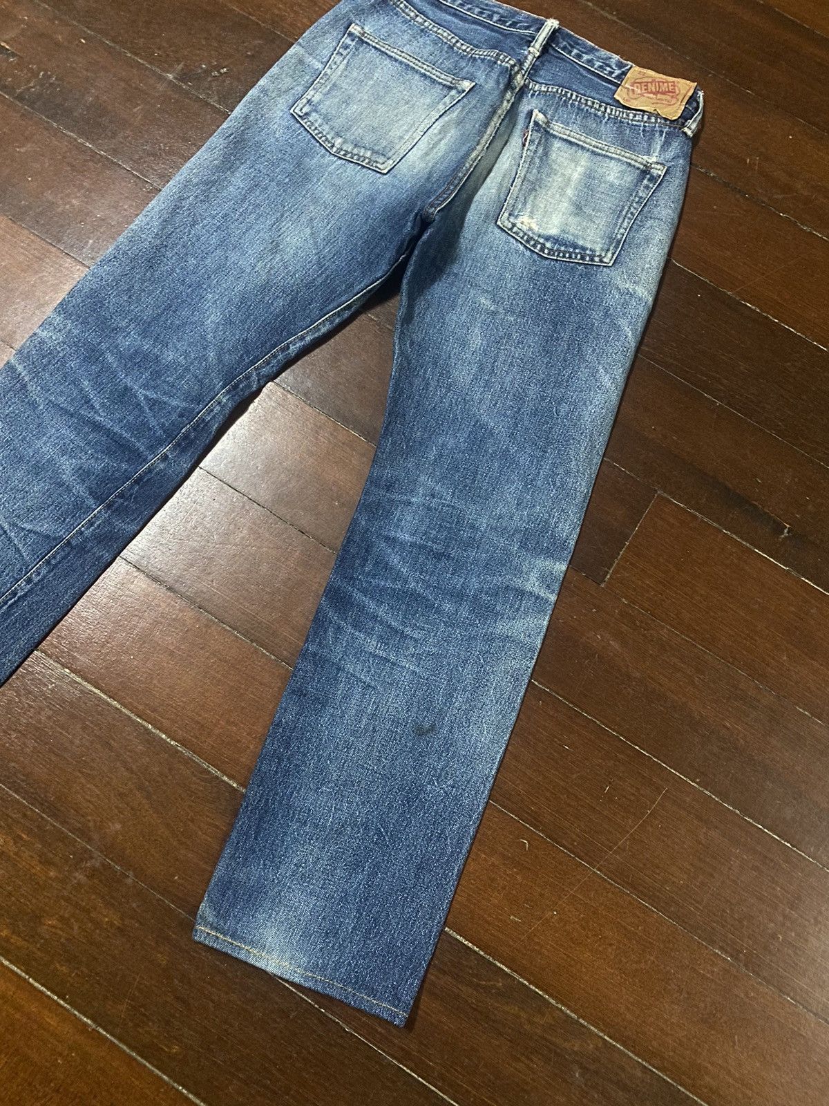 Denime Vintage Denime Japan Distressed Selvedge Jeans Size US 32 / EU 48 - 11 Thumbnail