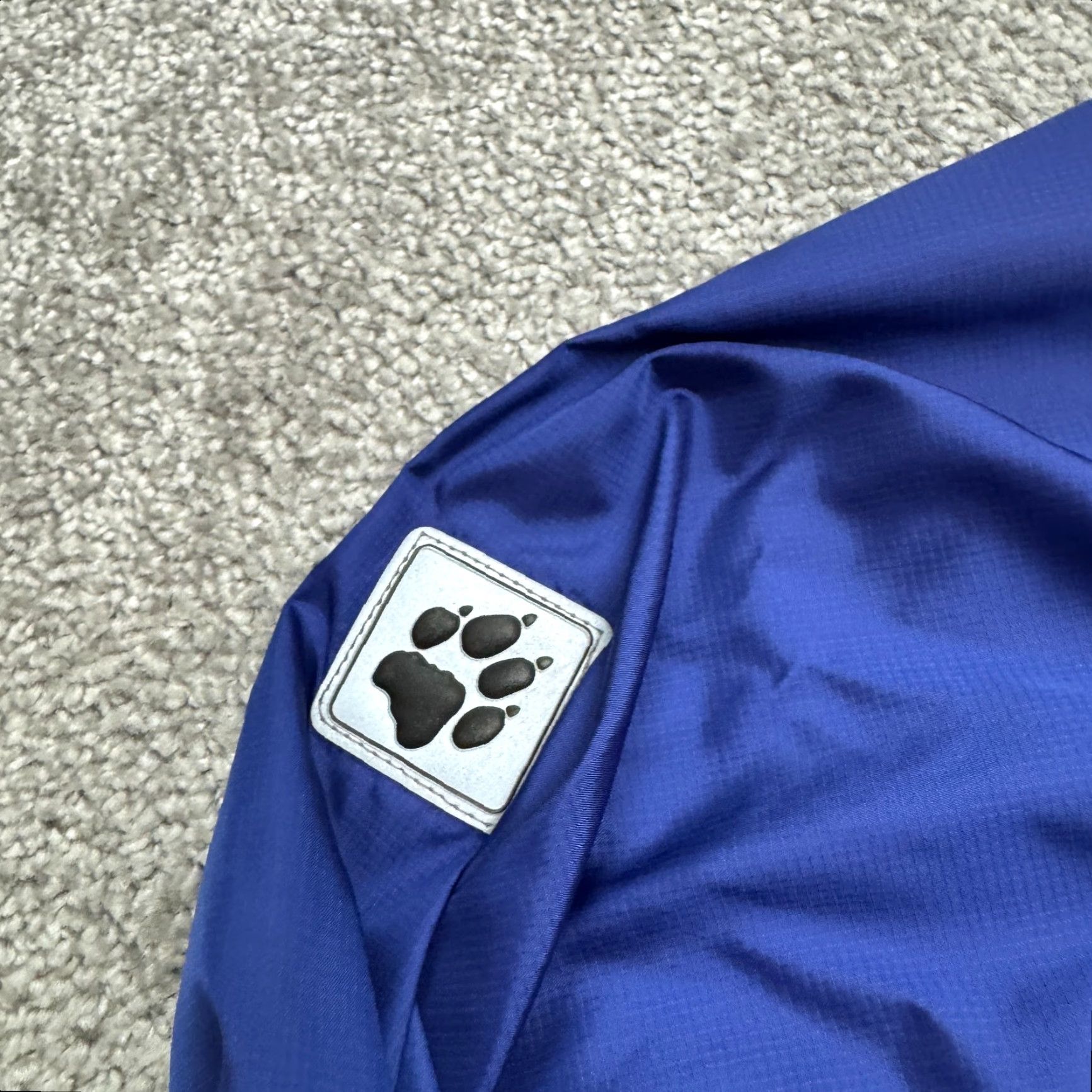 Jack Wolfskin VINTAGE Jack Wolfskin Windbreaker Jacket Men Medium Blue Casual Outdoor Hiking Waterproof Softshell Size US M / EU 48-50 / 2 - 3 Thumbnail