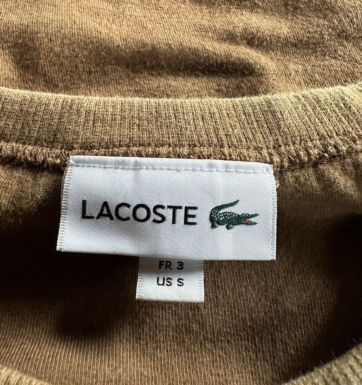 Lacoste Lacoste big logo longsleeve Size US S / EU 44-46 / 1 - 4 Thumbnail