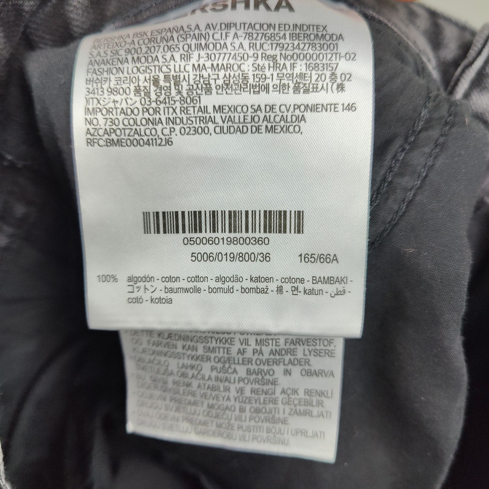 Bershka Bershka Baggy Cargo Jeans Womens 4 Charcoal Utility Y2K Size 27" / US 4 / IT 40 - 9 Thumbnail