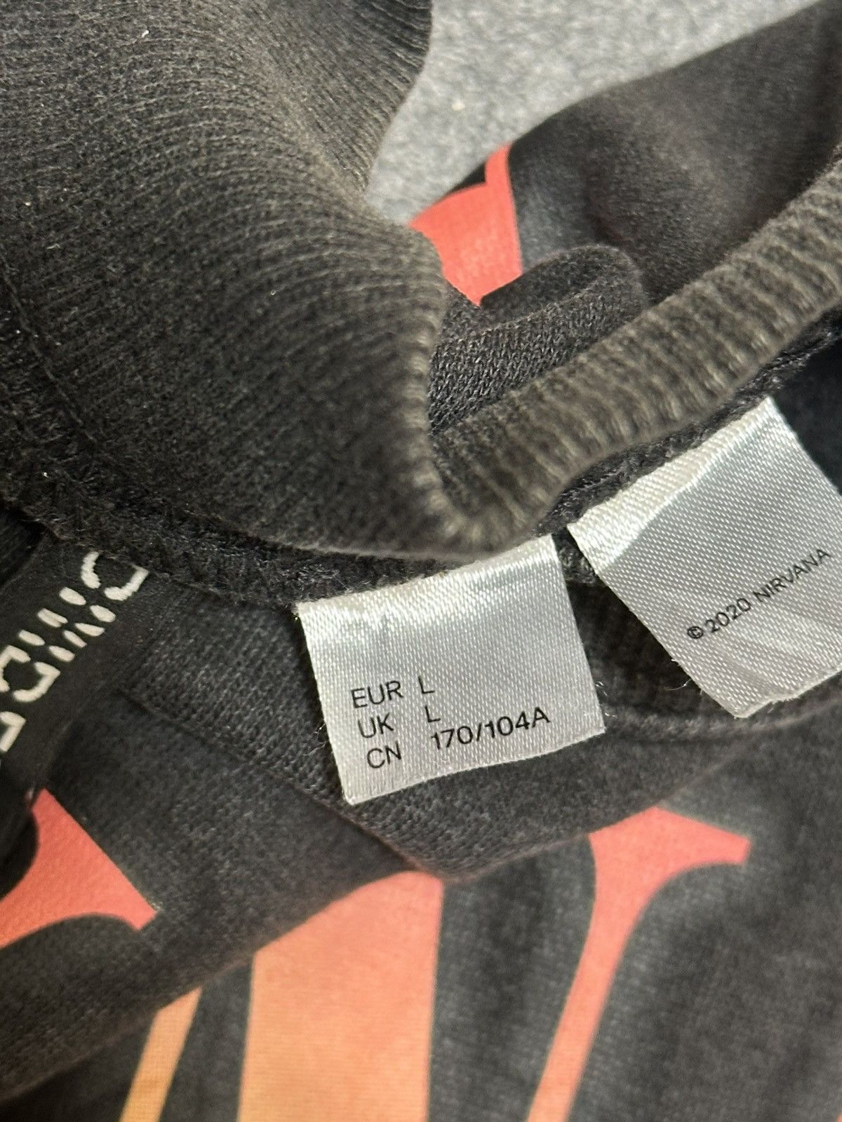 Nirvana H&M Divided Nirvana MTV Unplugged sweatshirt. Size US L / EU 52-54 / 3 - 8 Thumbnail