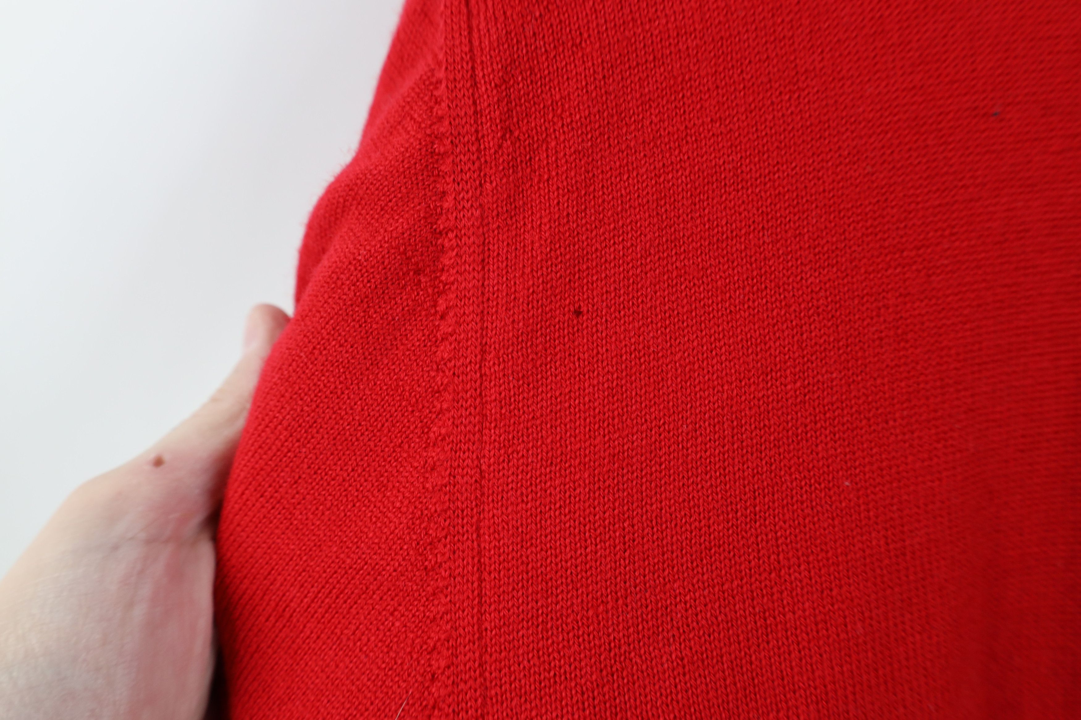 Vintage Vintage 90s Streetwear Merino Wool Knit Collared Sweater Size US XXL / EU 58 / 5 - 7 Thumbnail