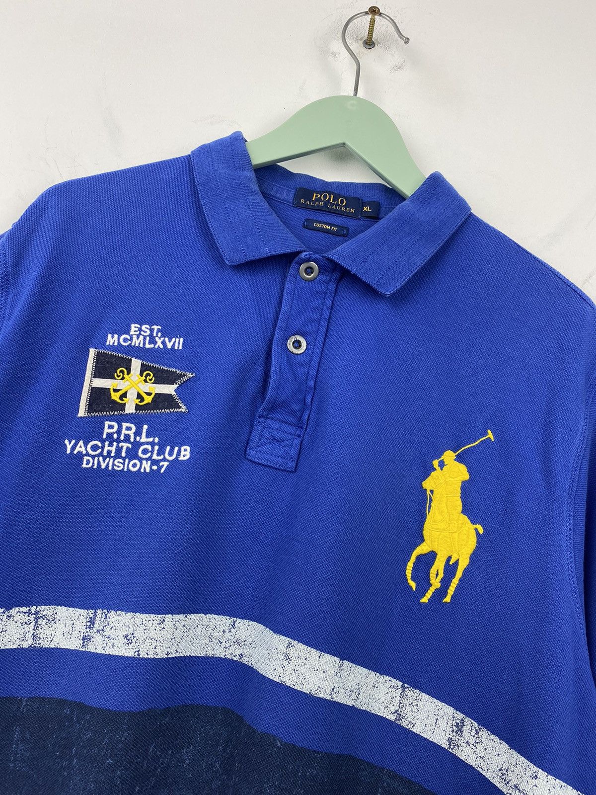 Rugby Ralph Lauren Polo Ralph Lauren Rugby Big Logo Polo Shirt Y2K Size US XL / EU 56 / 4 - 2 Thumbnail